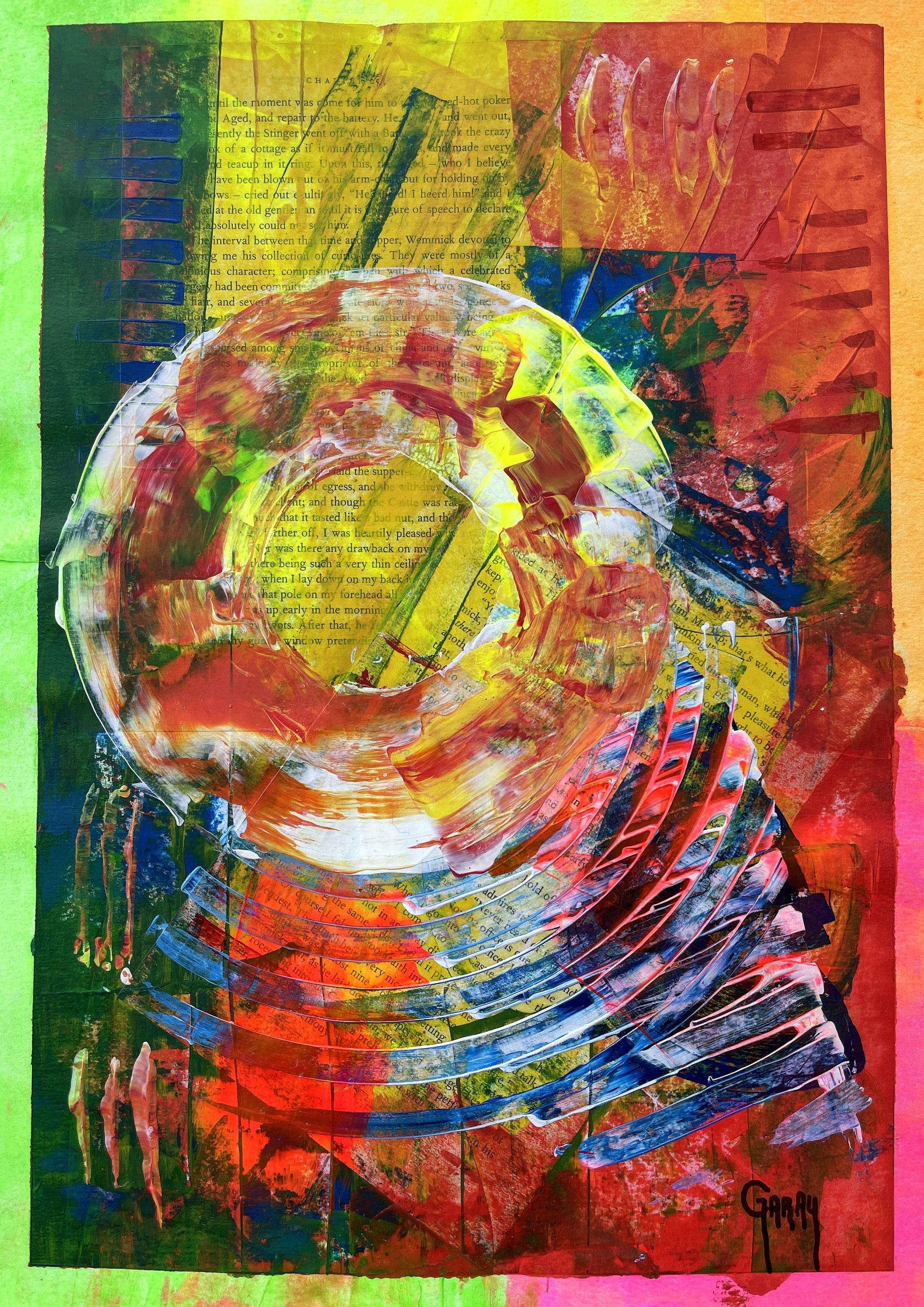 Abstract Paper 009 - Painting by Juan Jose Garay