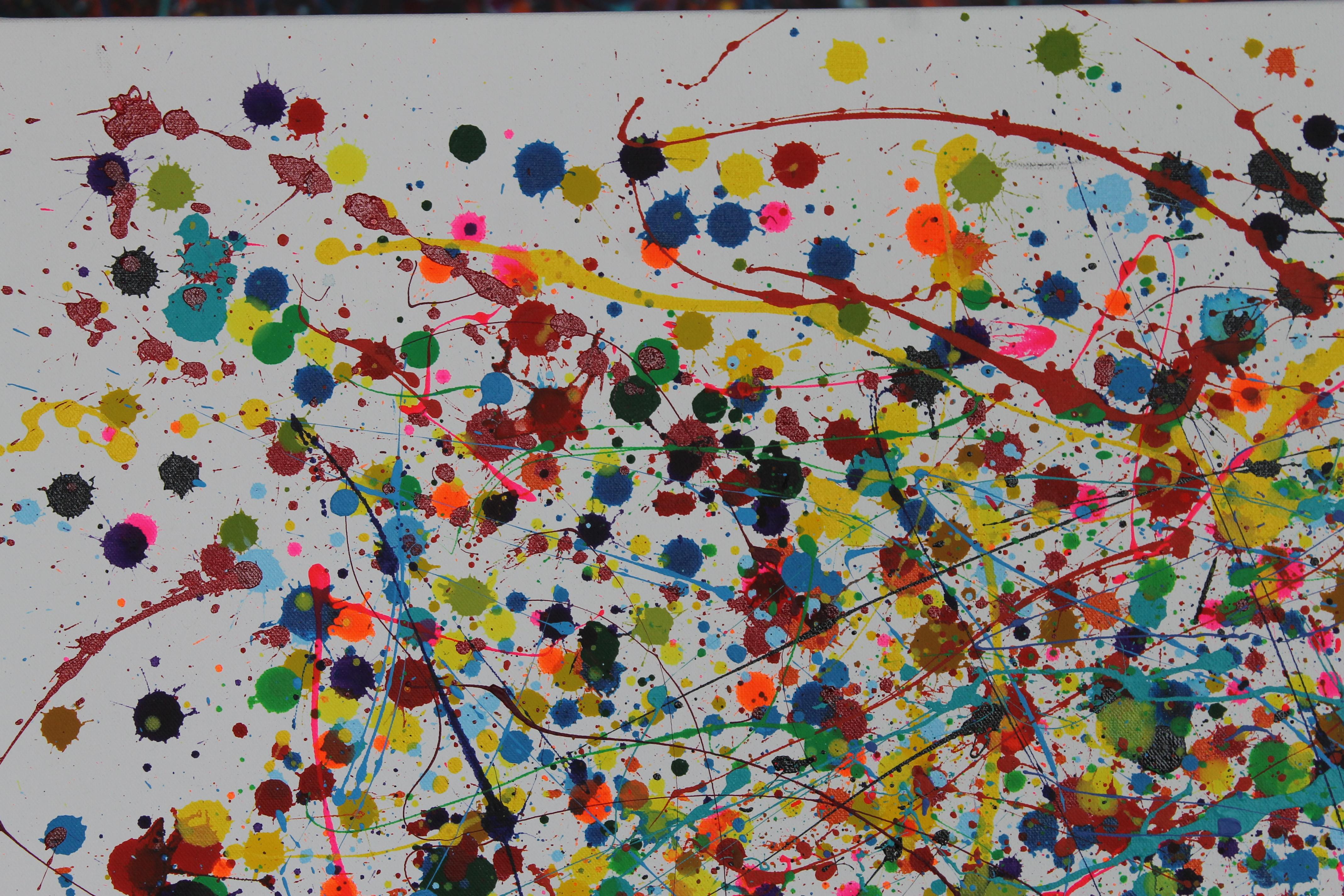 Abstract Status Quo - Painting by Juan Jose Garay