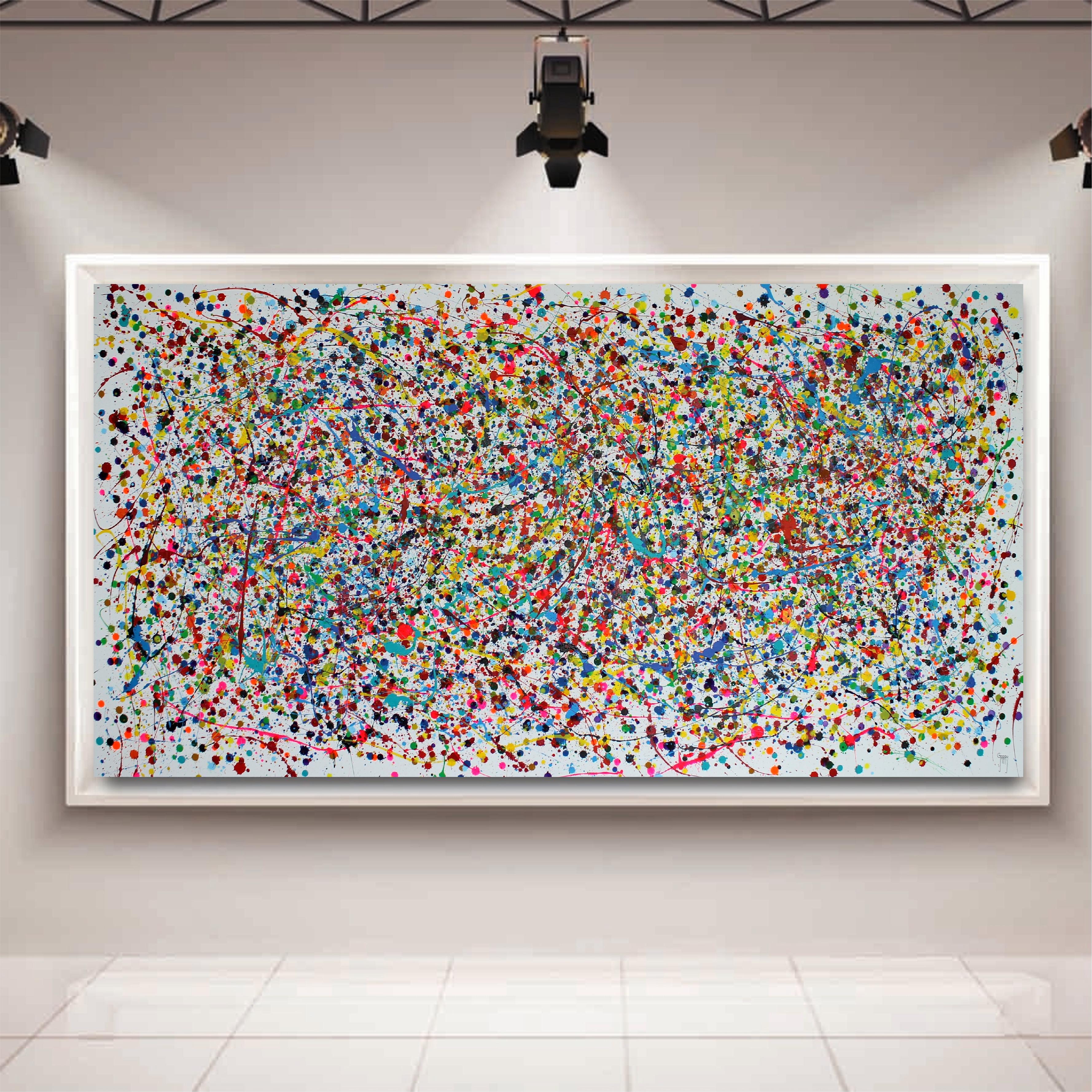 Abstrakter Status Quo (Abstrakter Expressionismus), Painting, von Juan Jose Garay