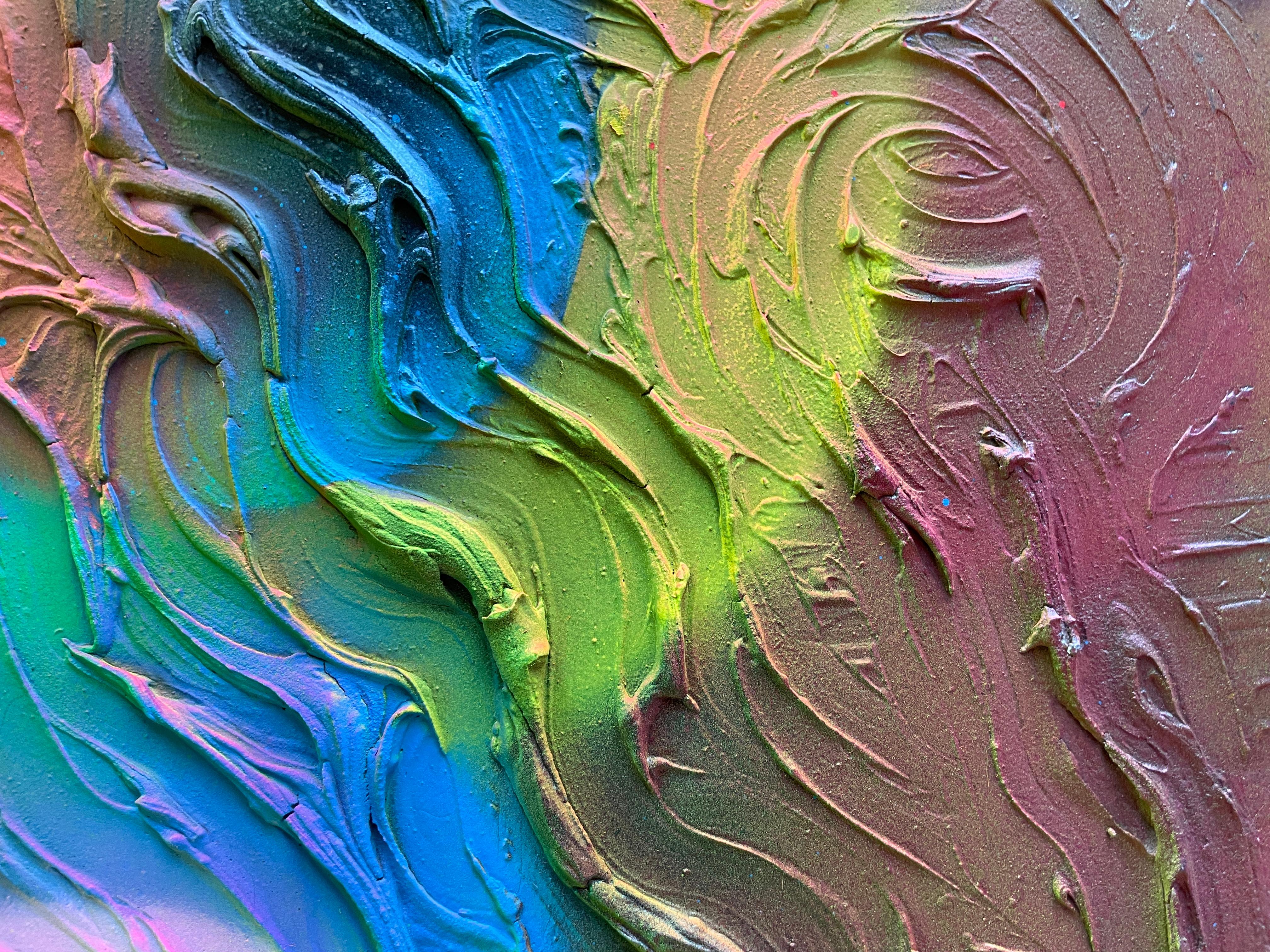 Abstract Transformation Circle 002 For Sale 5