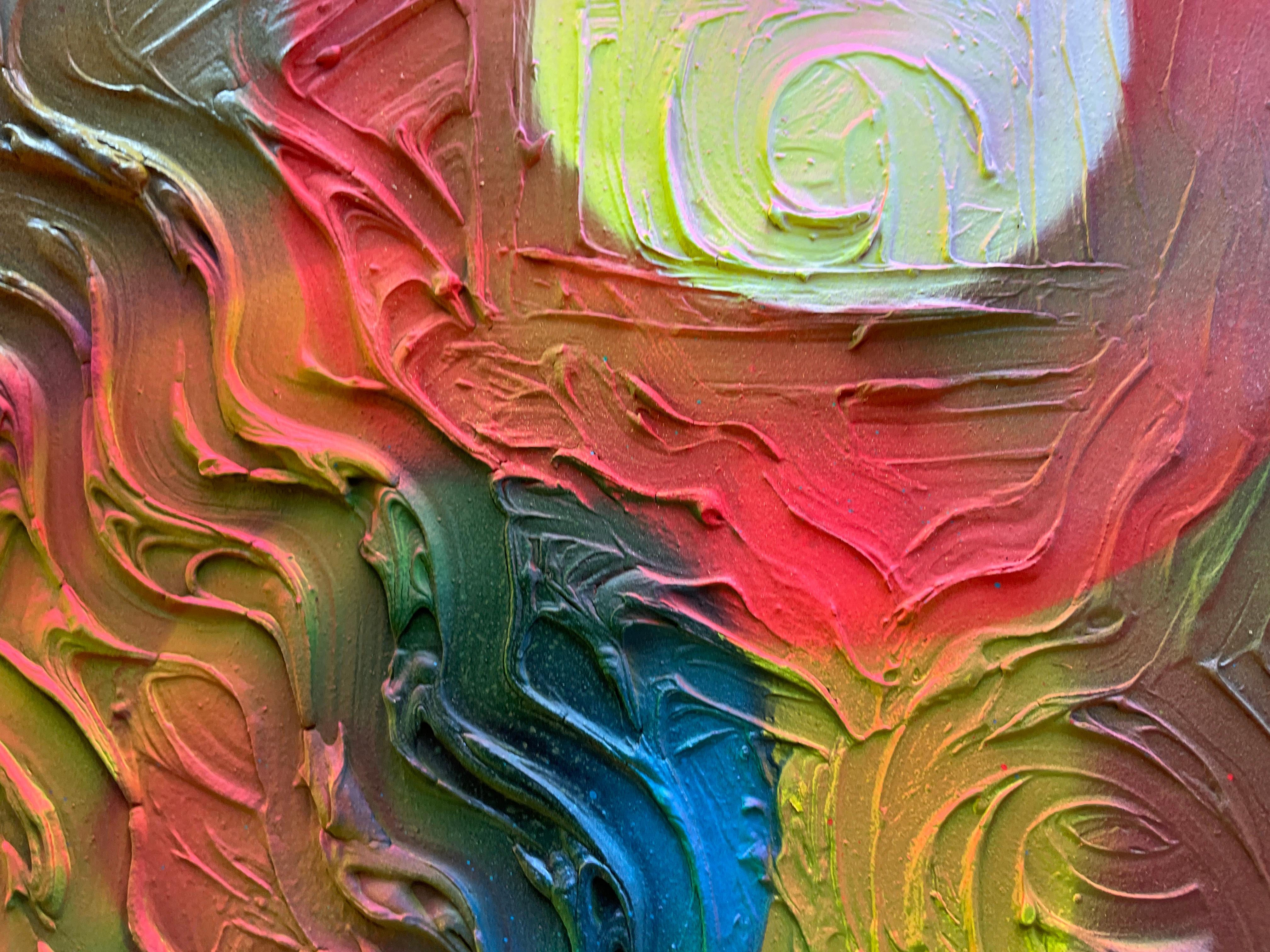 Abstract Transformation Circle 002 For Sale 2