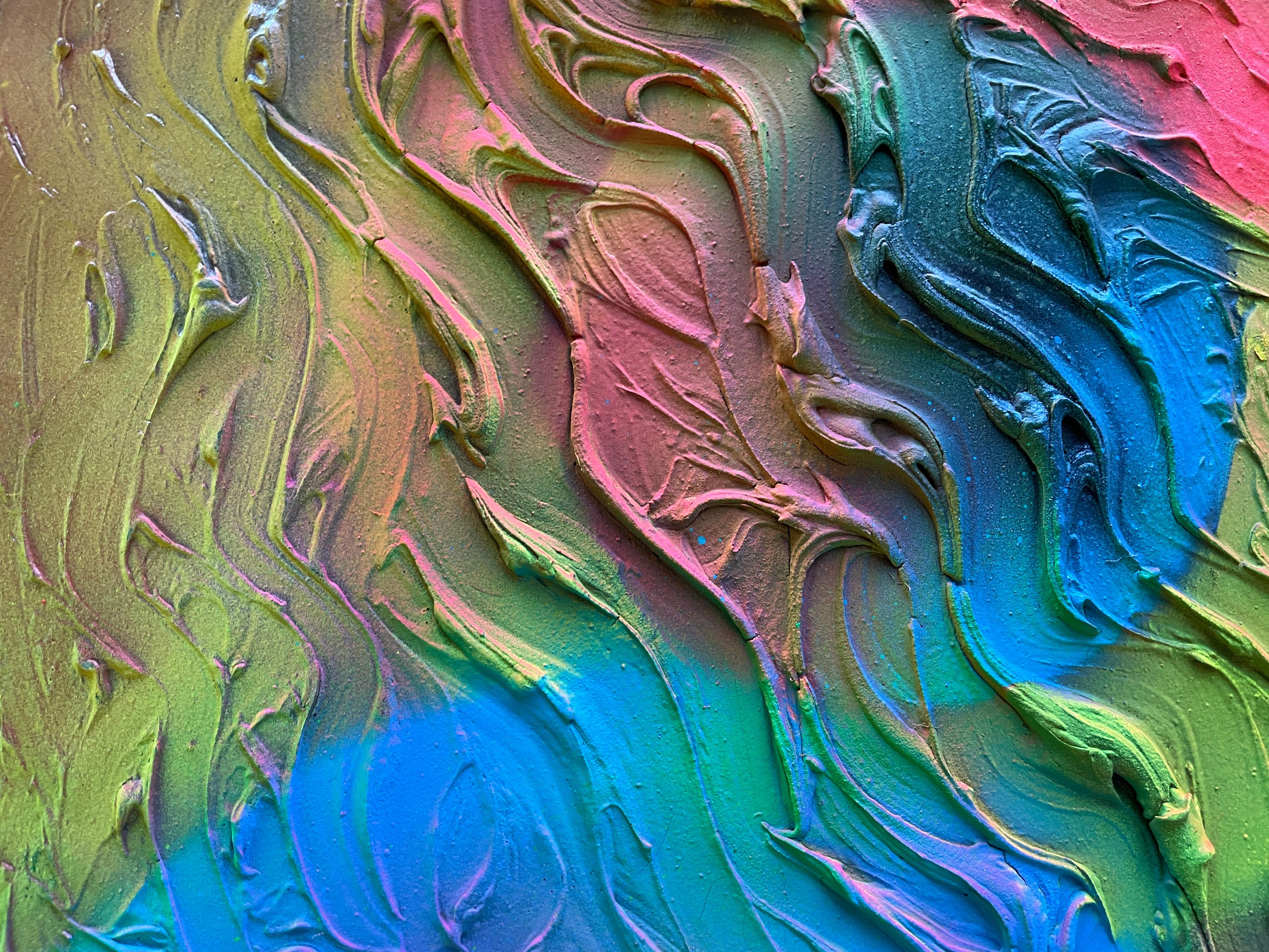 Abstract Transformation Circle 002 For Sale 4