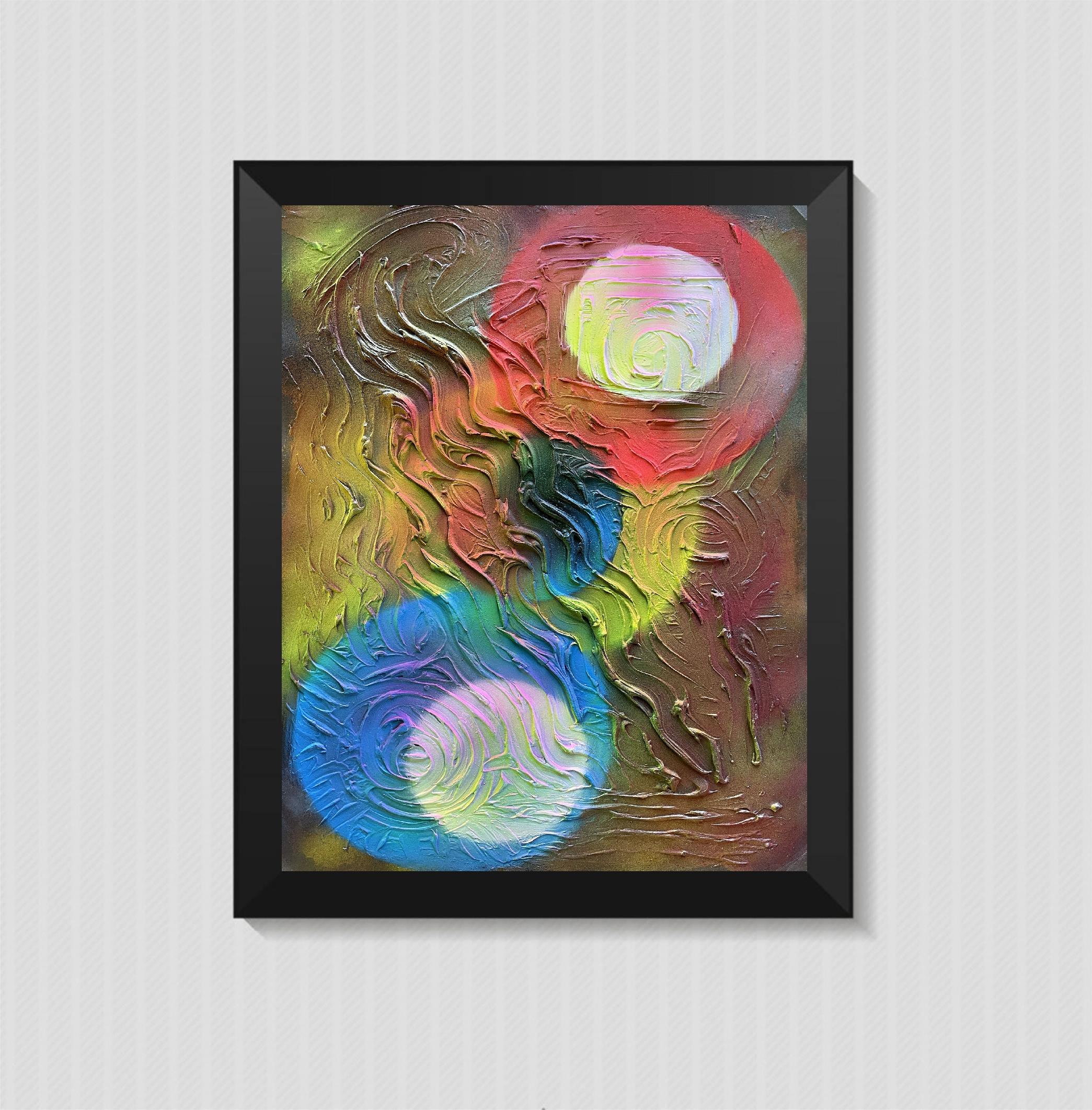 Abstract Transformation Circle 002