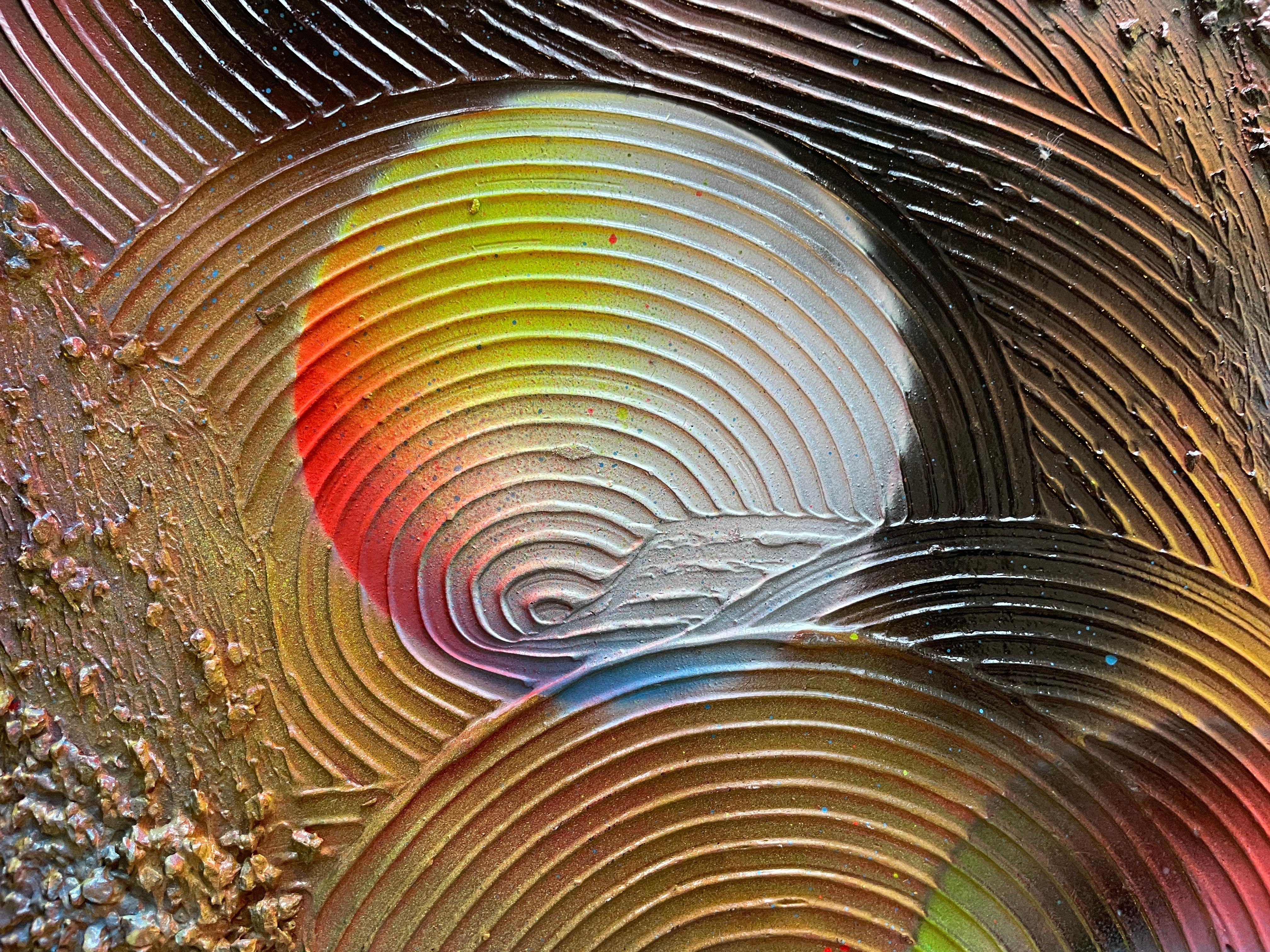 Abstract Transformation Circle 003 For Sale 1