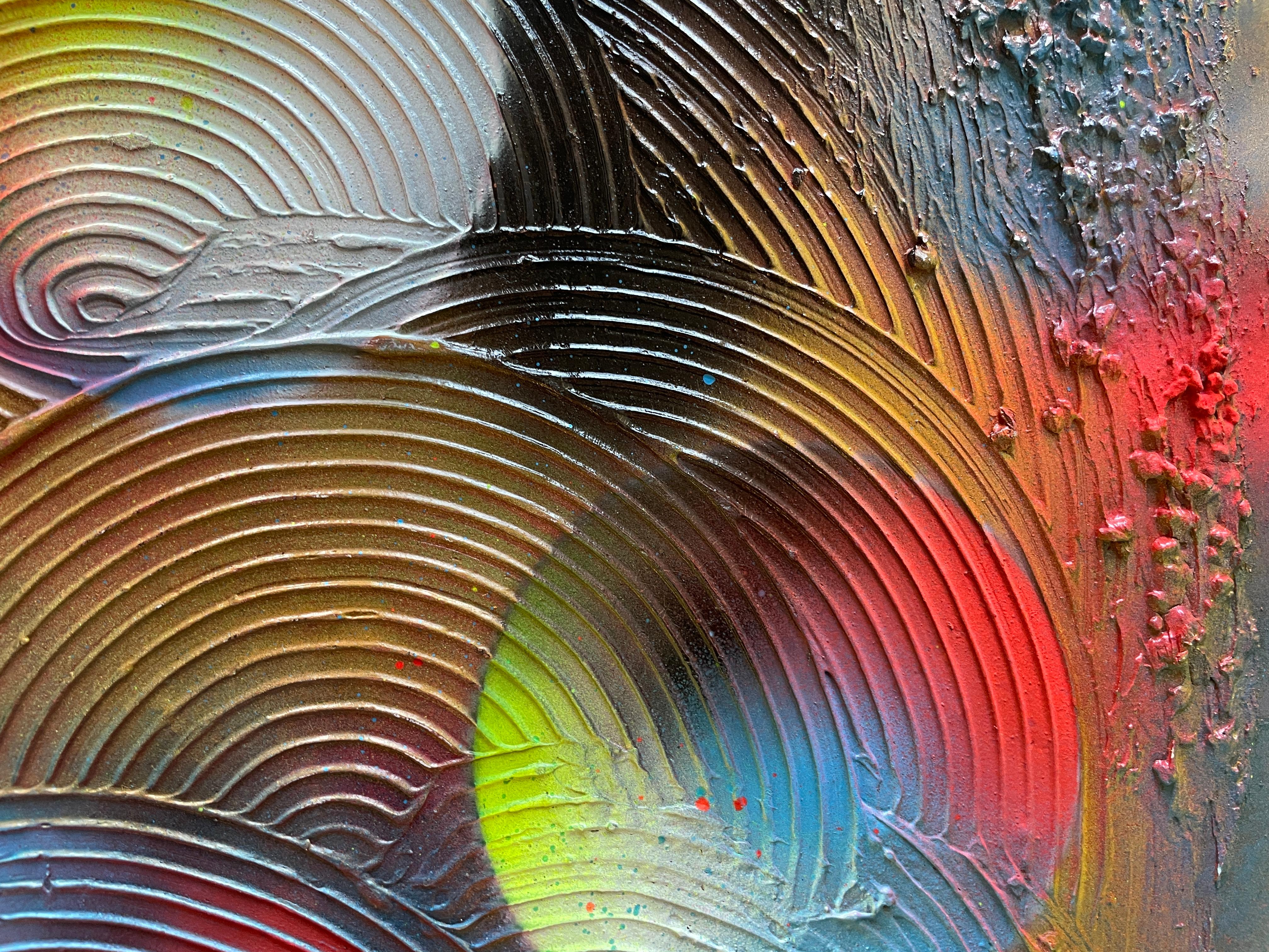 Abstract Transformation Circle 003 For Sale 2