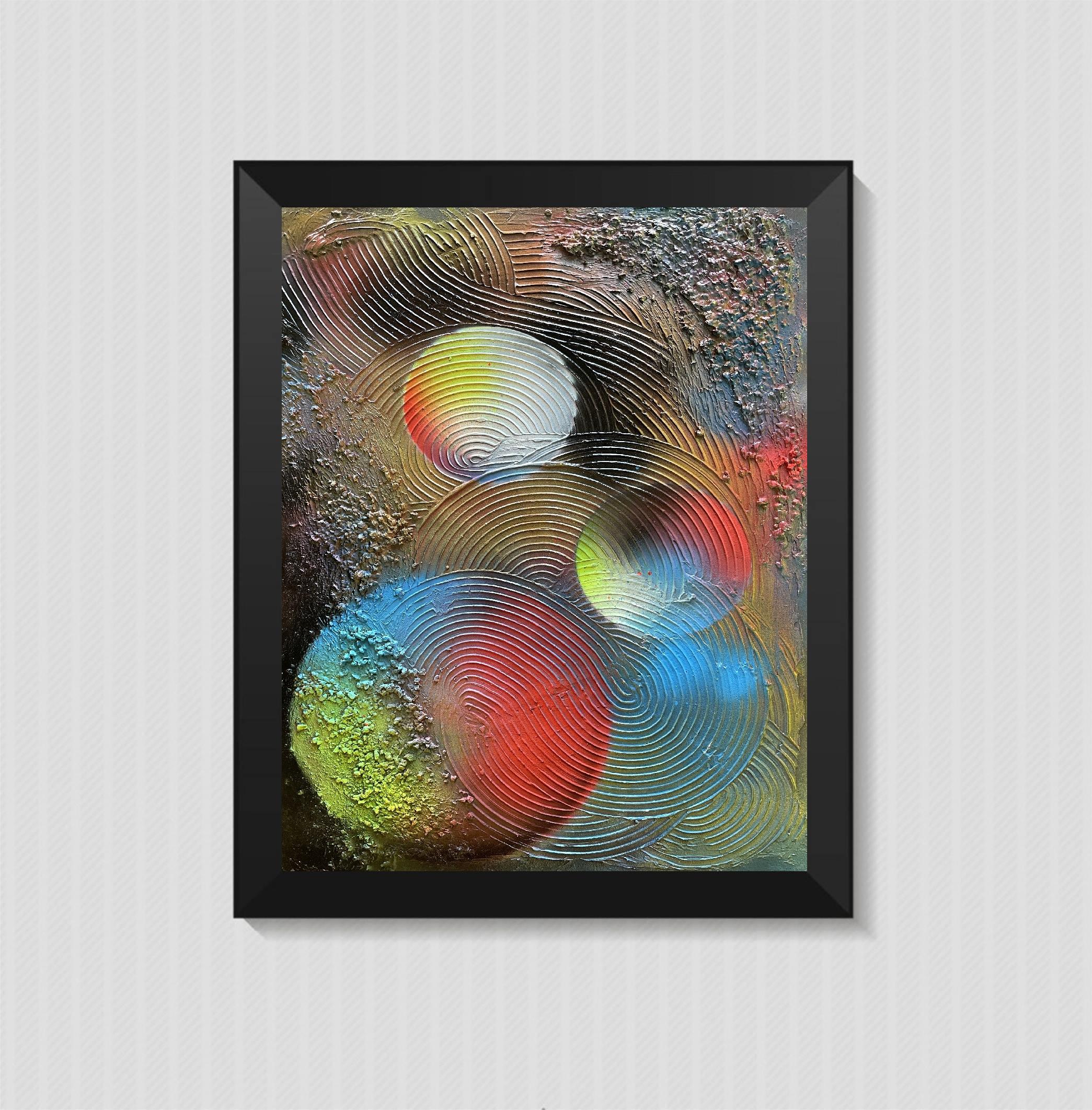 Abstract Transformation Circle 003