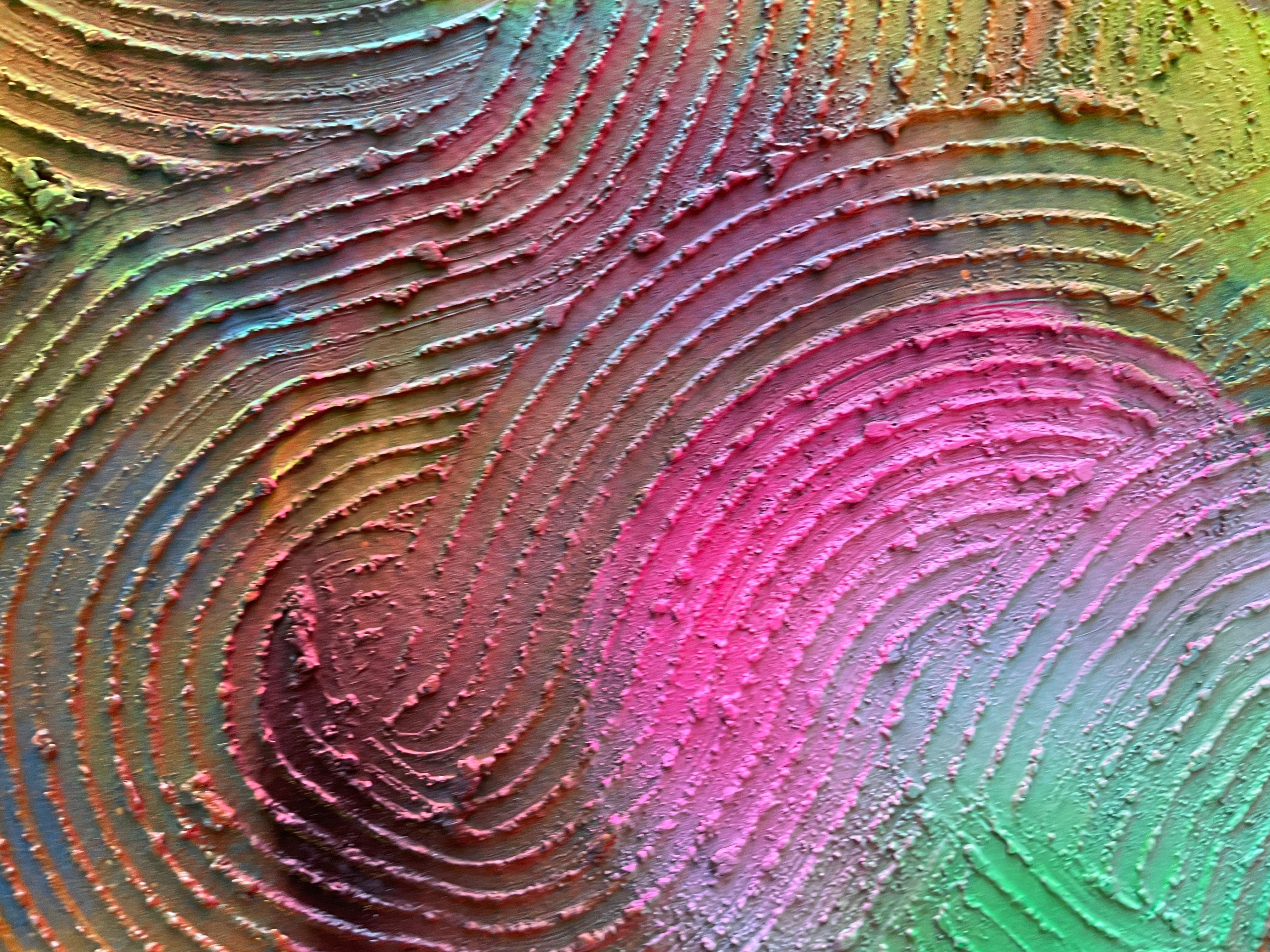 Abstract Transformation Circle 004 For Sale 6