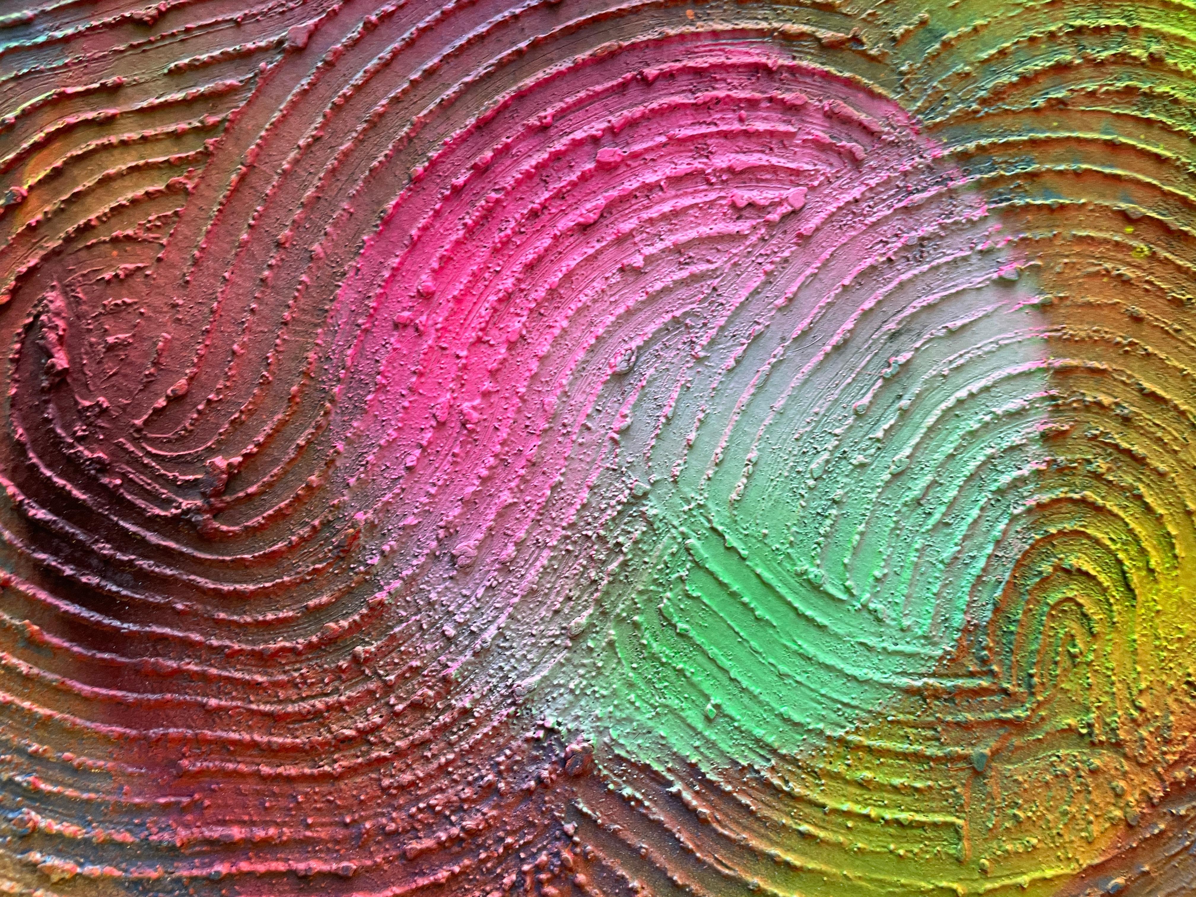 Abstract Transformation Circle 004 For Sale 7