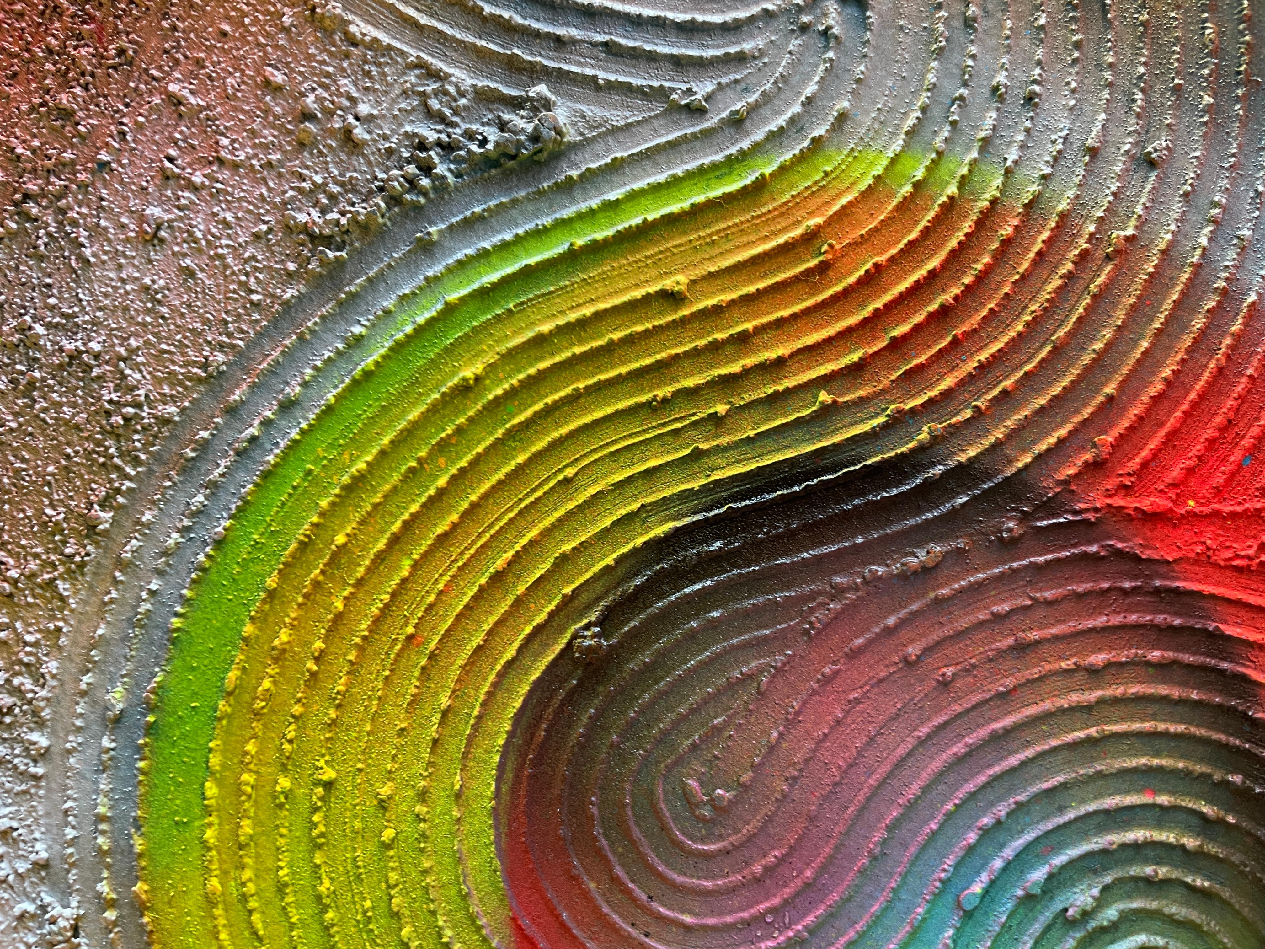 Abstract Transformation Circle 004 For Sale 2