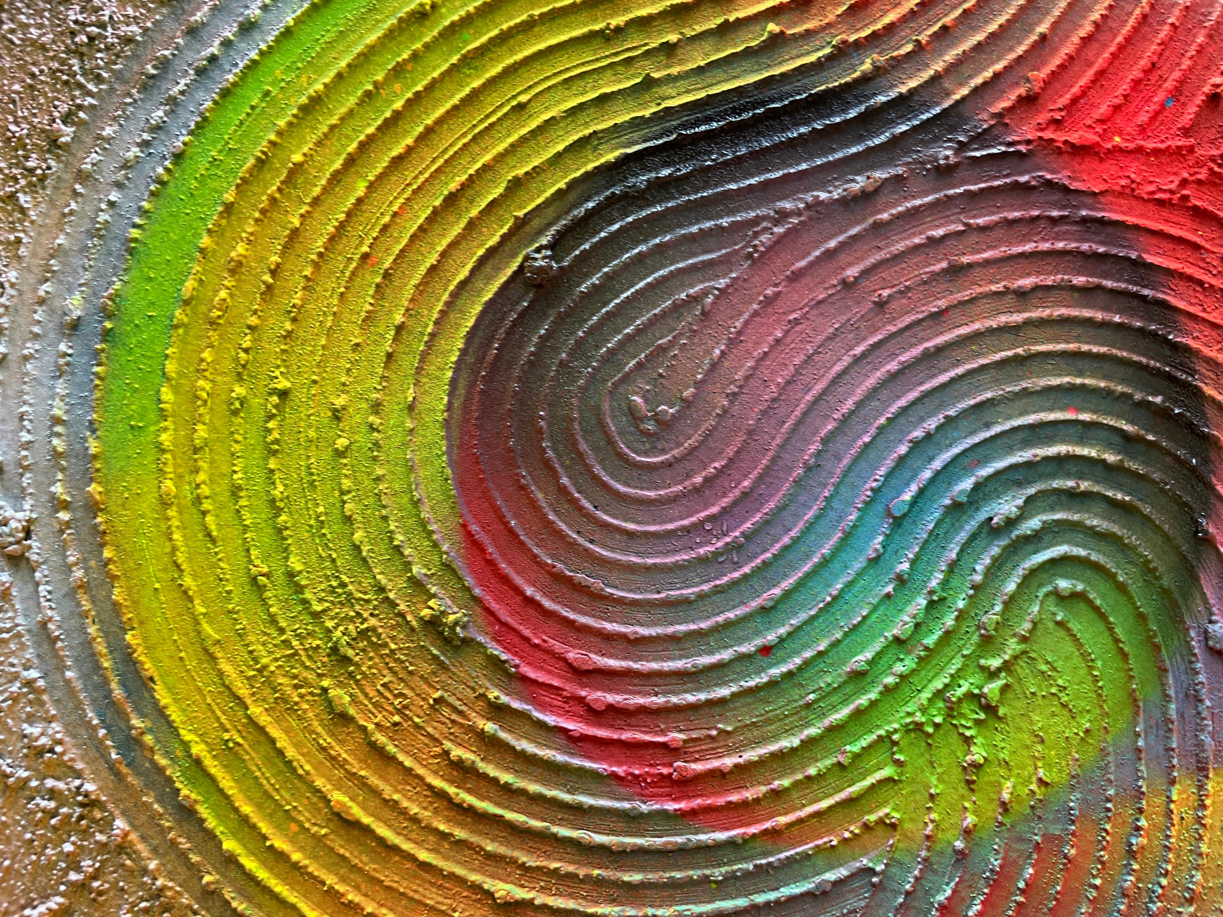 Abstract Transformation Circle 004 For Sale 3