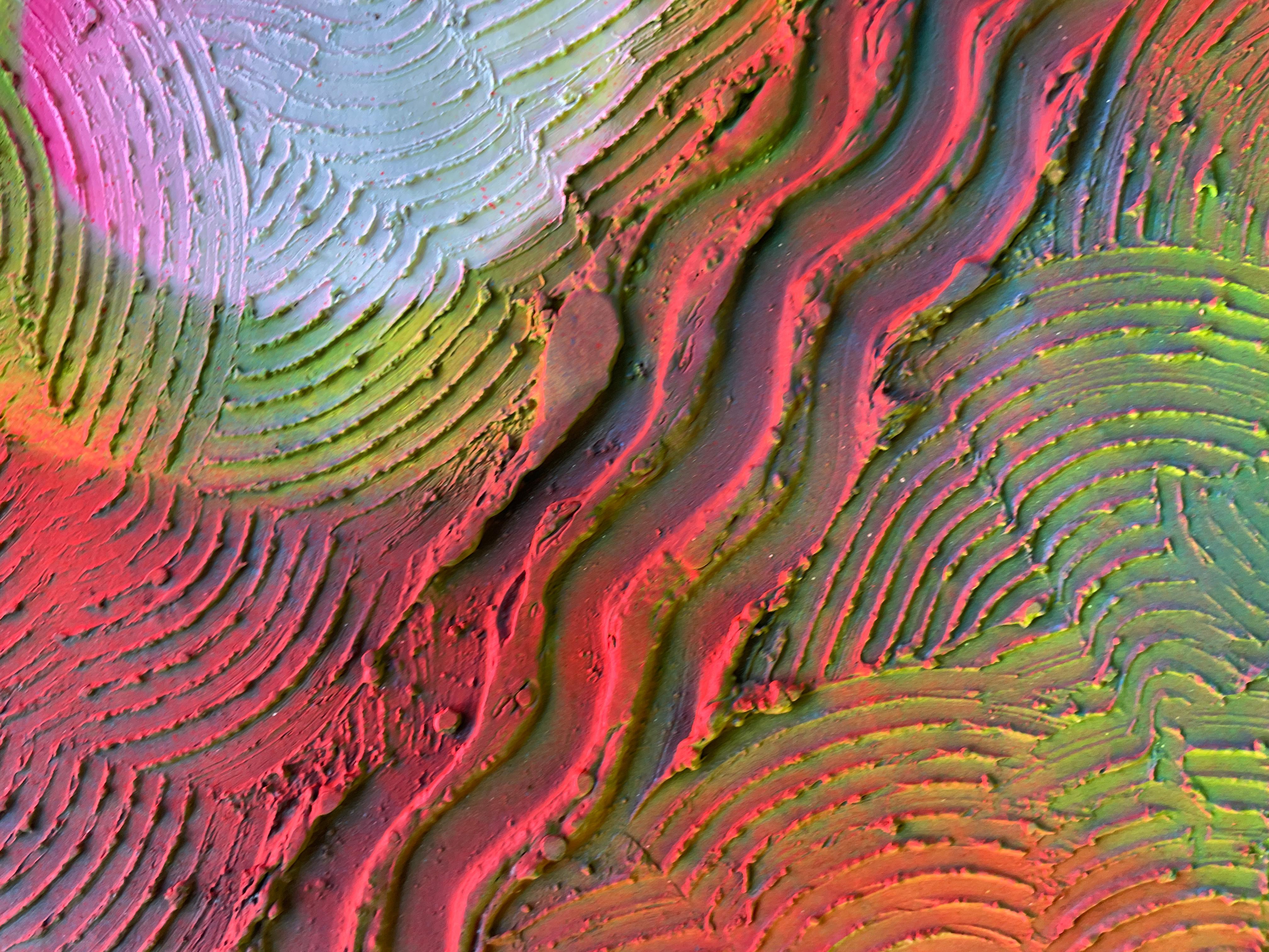 Cercle de transformation abstrait 018 en vente 3