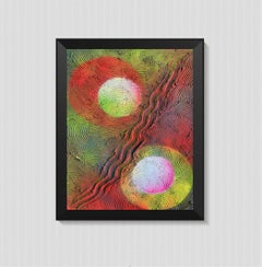 Cercle de transformation abstrait 018