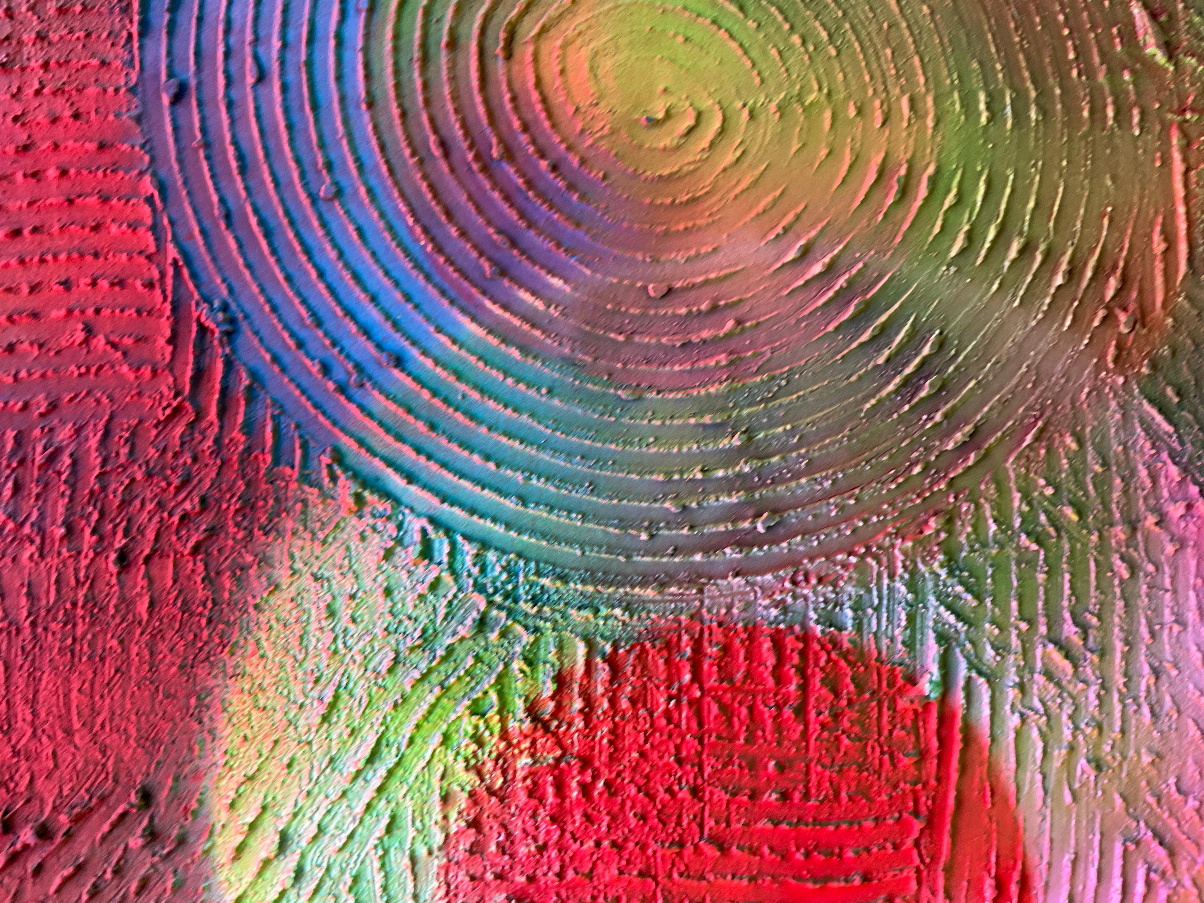 Cercle de transformation abstrait 019 en vente 5