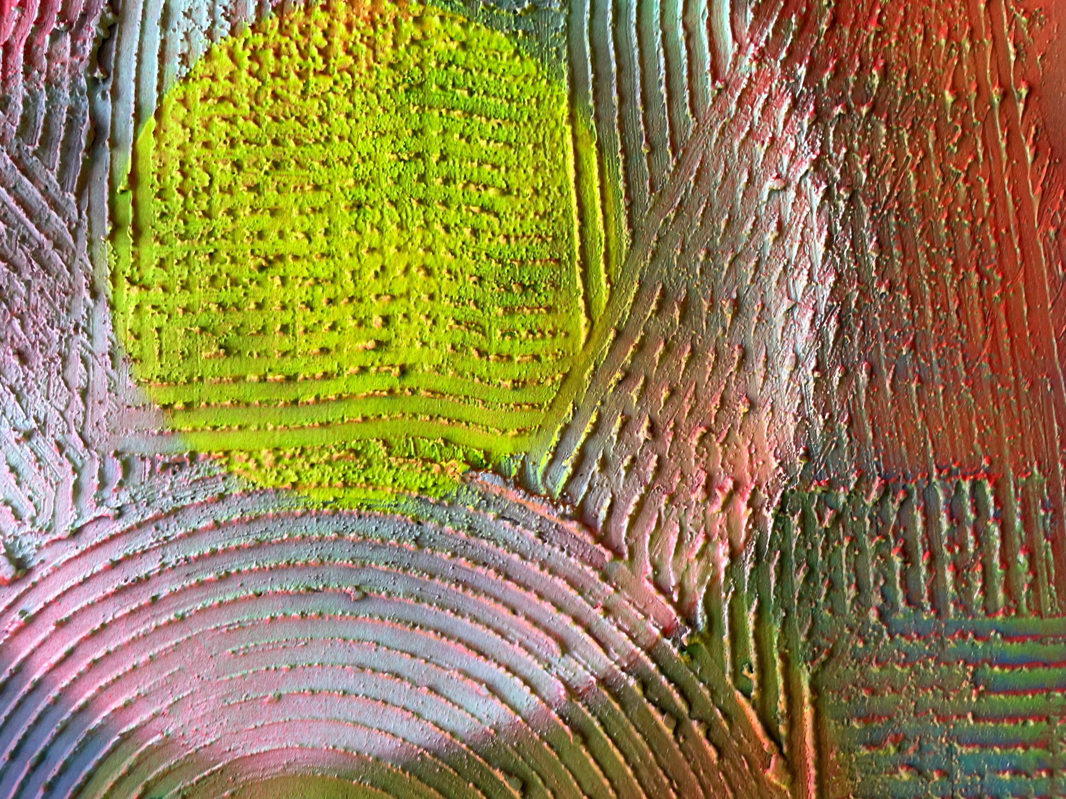 Cercle de transformation abstrait 019 en vente 2