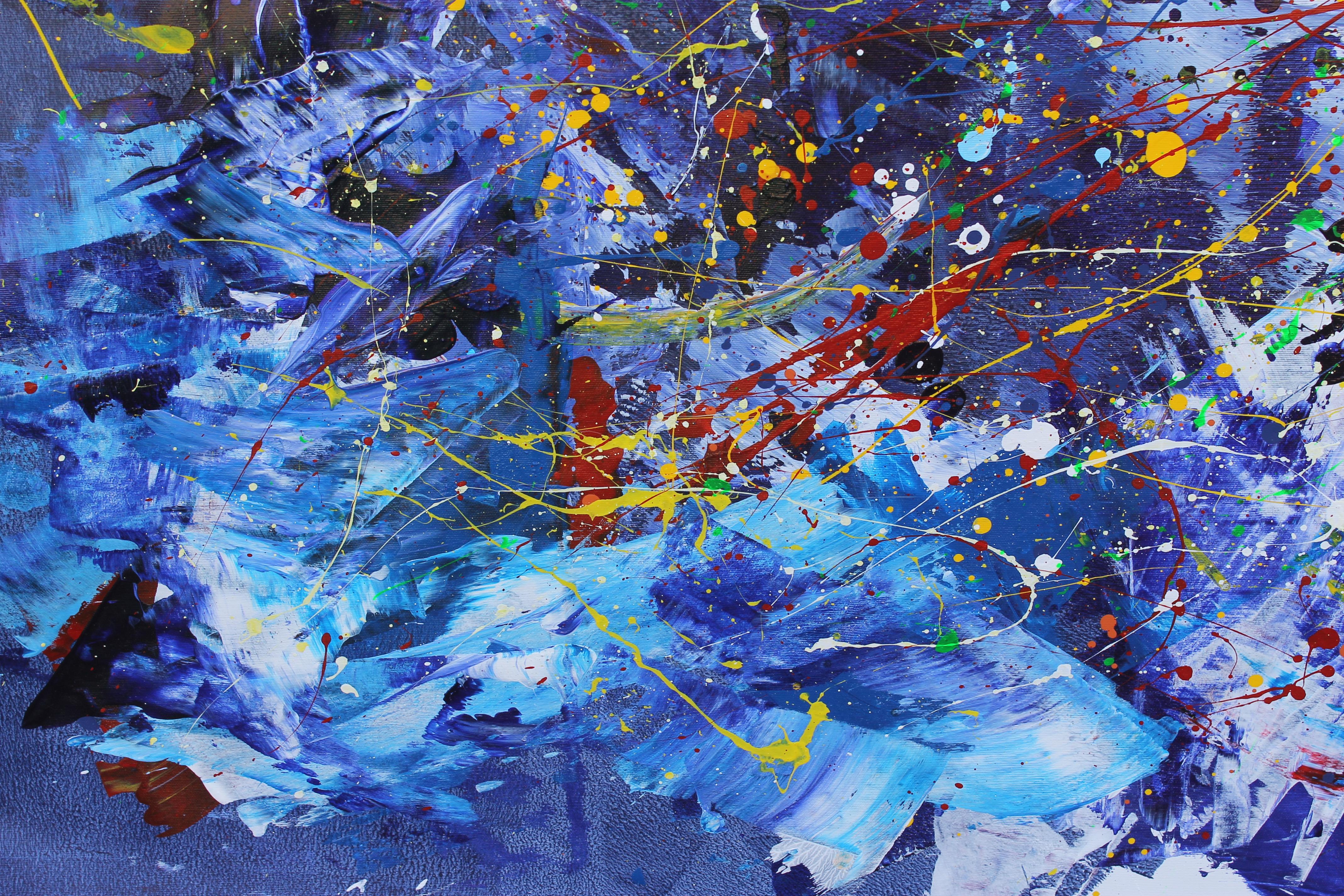 Mujer Abstracta de Colores Emociones en venta 9