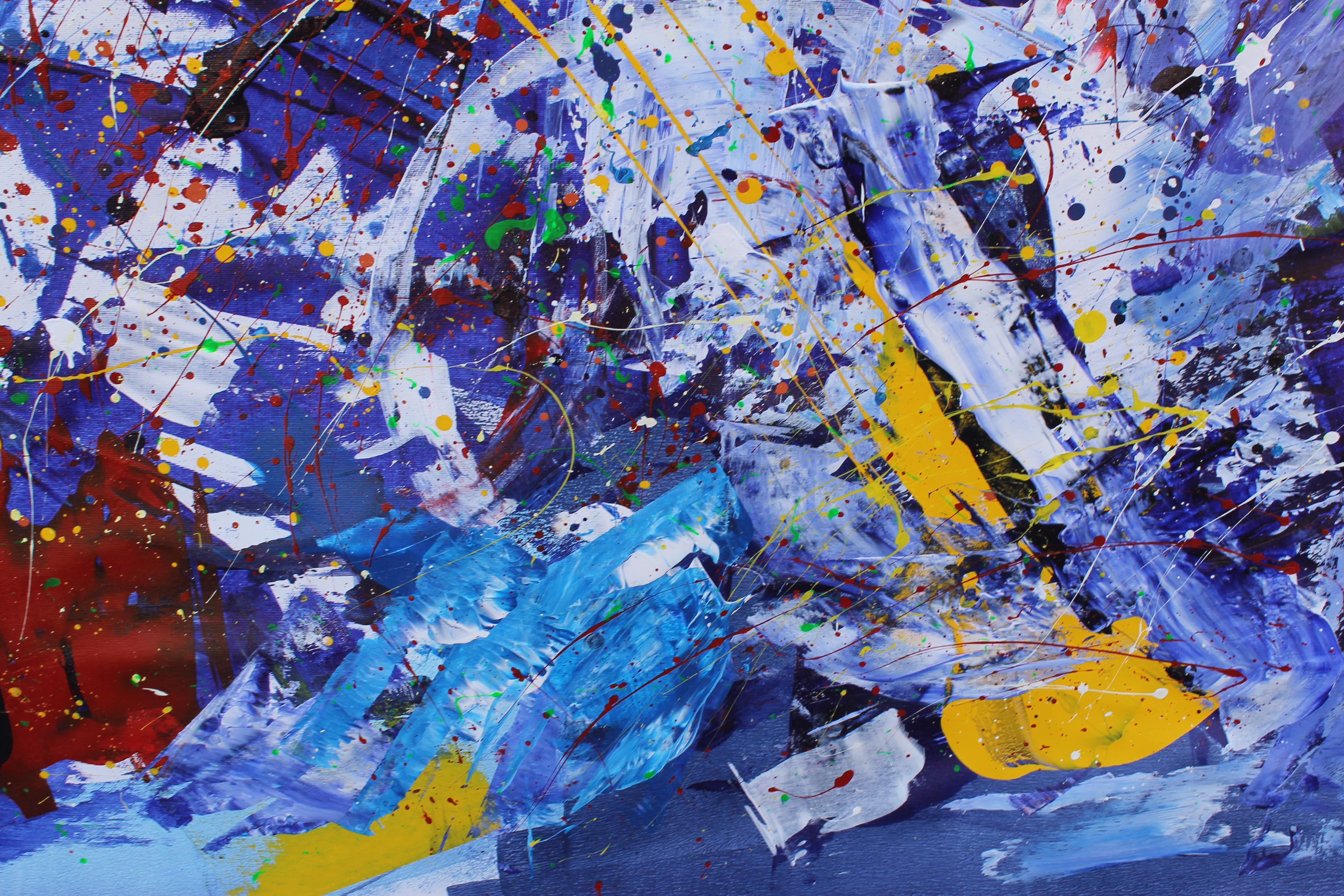 Mujer Abstracta de Colores Emociones en venta 14