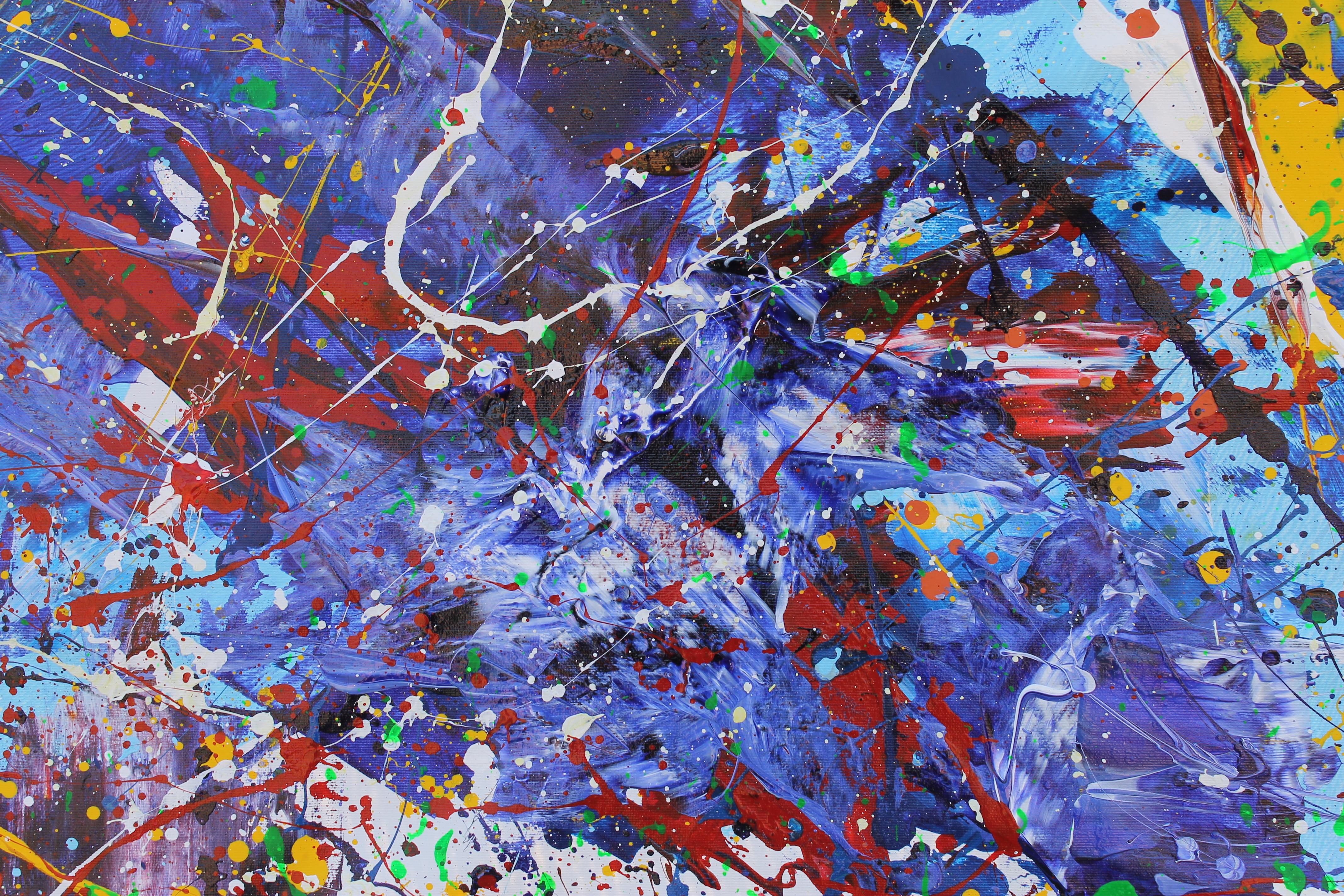 Mujer Abstracta de Colores Emociones en venta 4