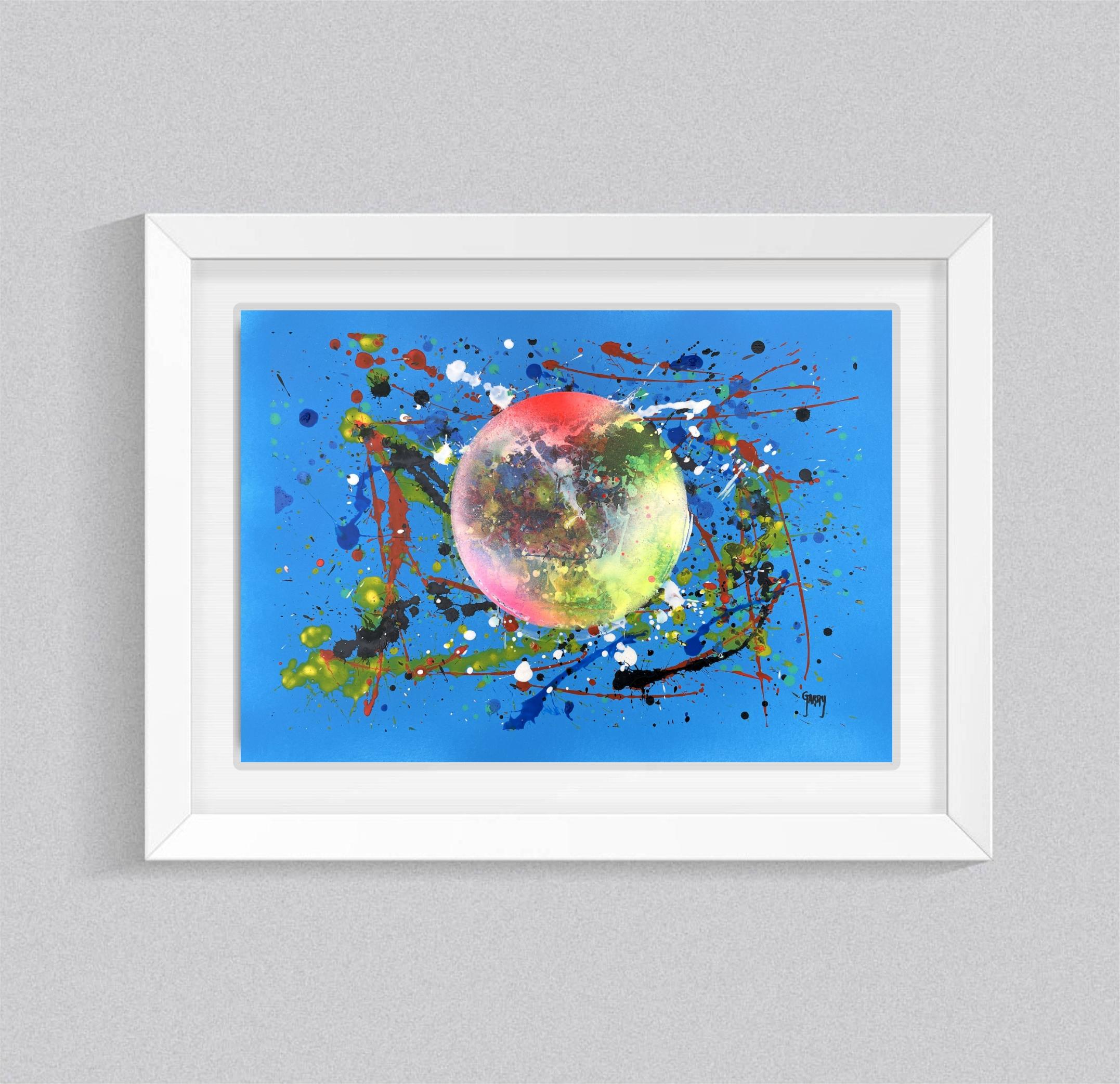 Ave Fenix 001 (Abstrakter Expressionismus), Painting, von Juan Jose Garay