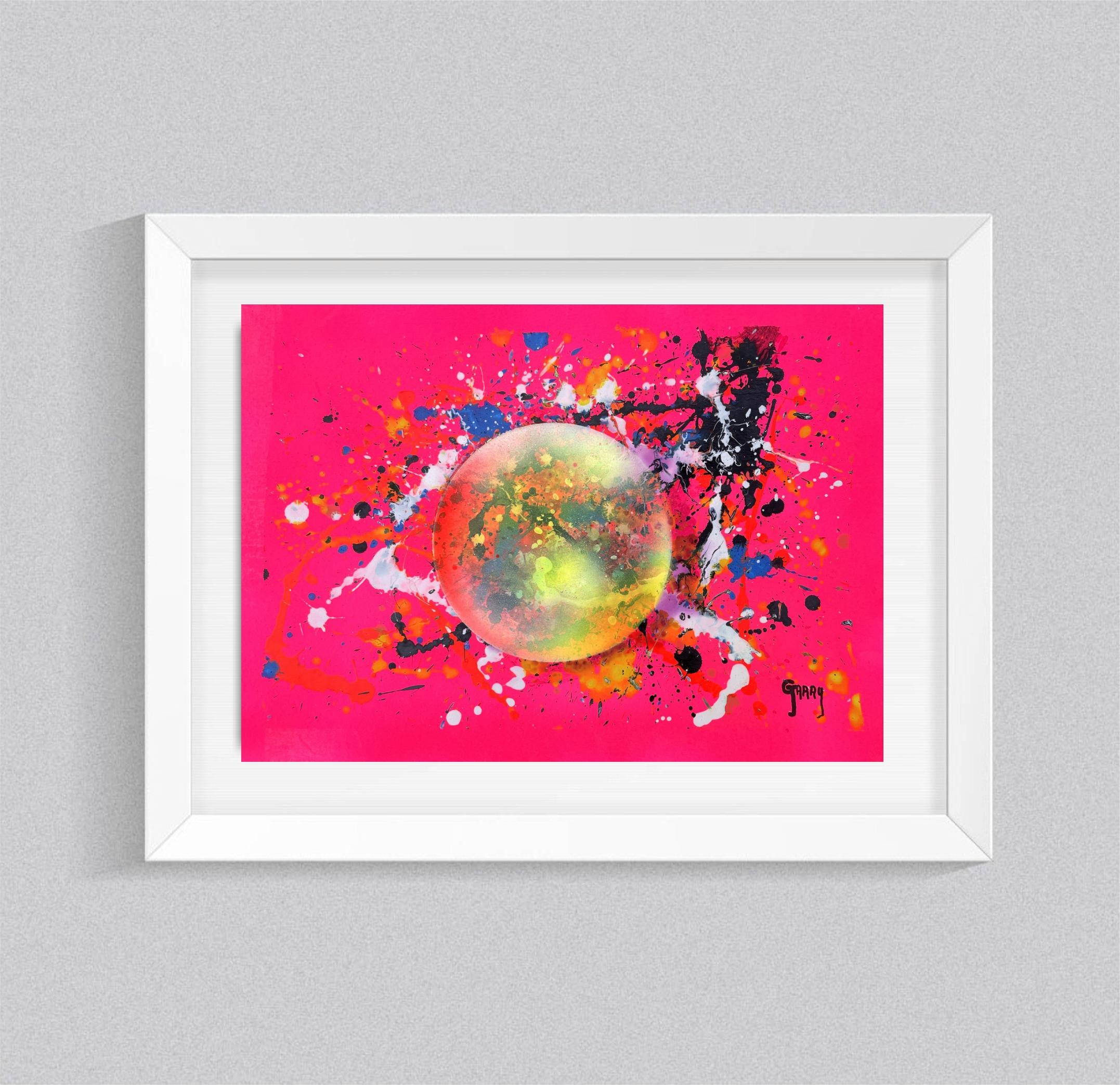 Ave Fenix 005 (Abstrakter Expressionismus), Painting, von Juan Jose Garay