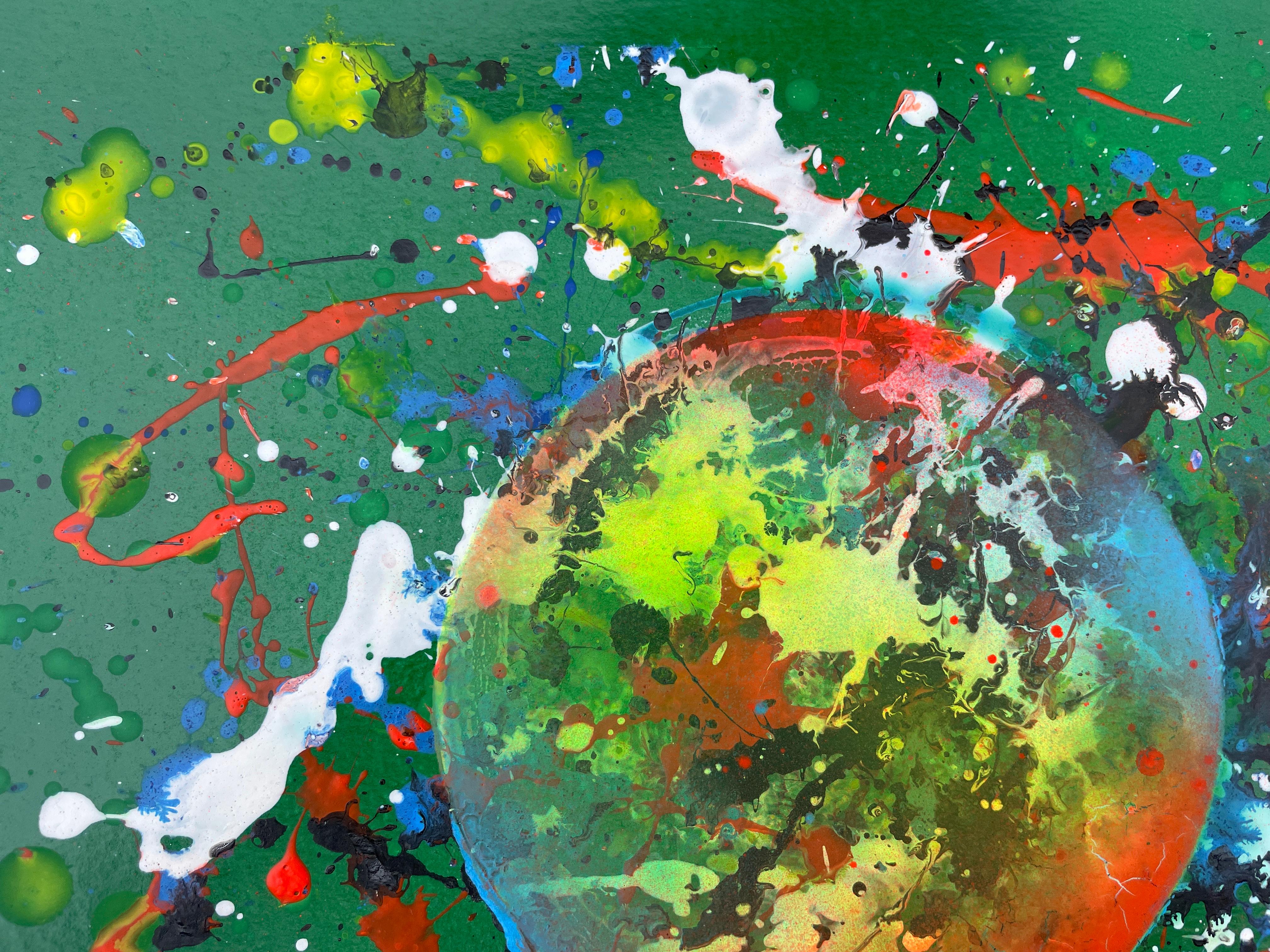 Ave Fenix 006 (Grau), Abstract Painting, von Juan Jose Garay