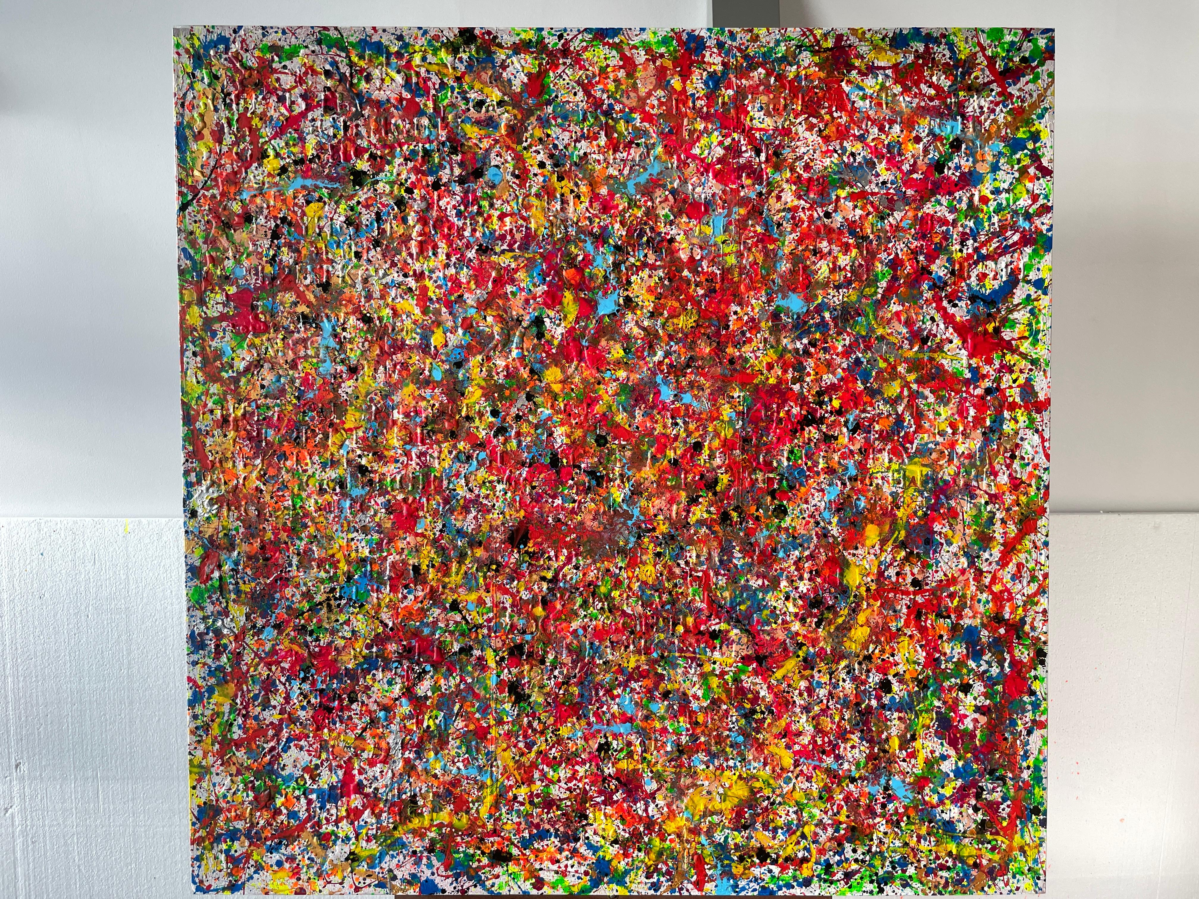 Beyond Words and Numbers - Painting by Juan Jose Garay