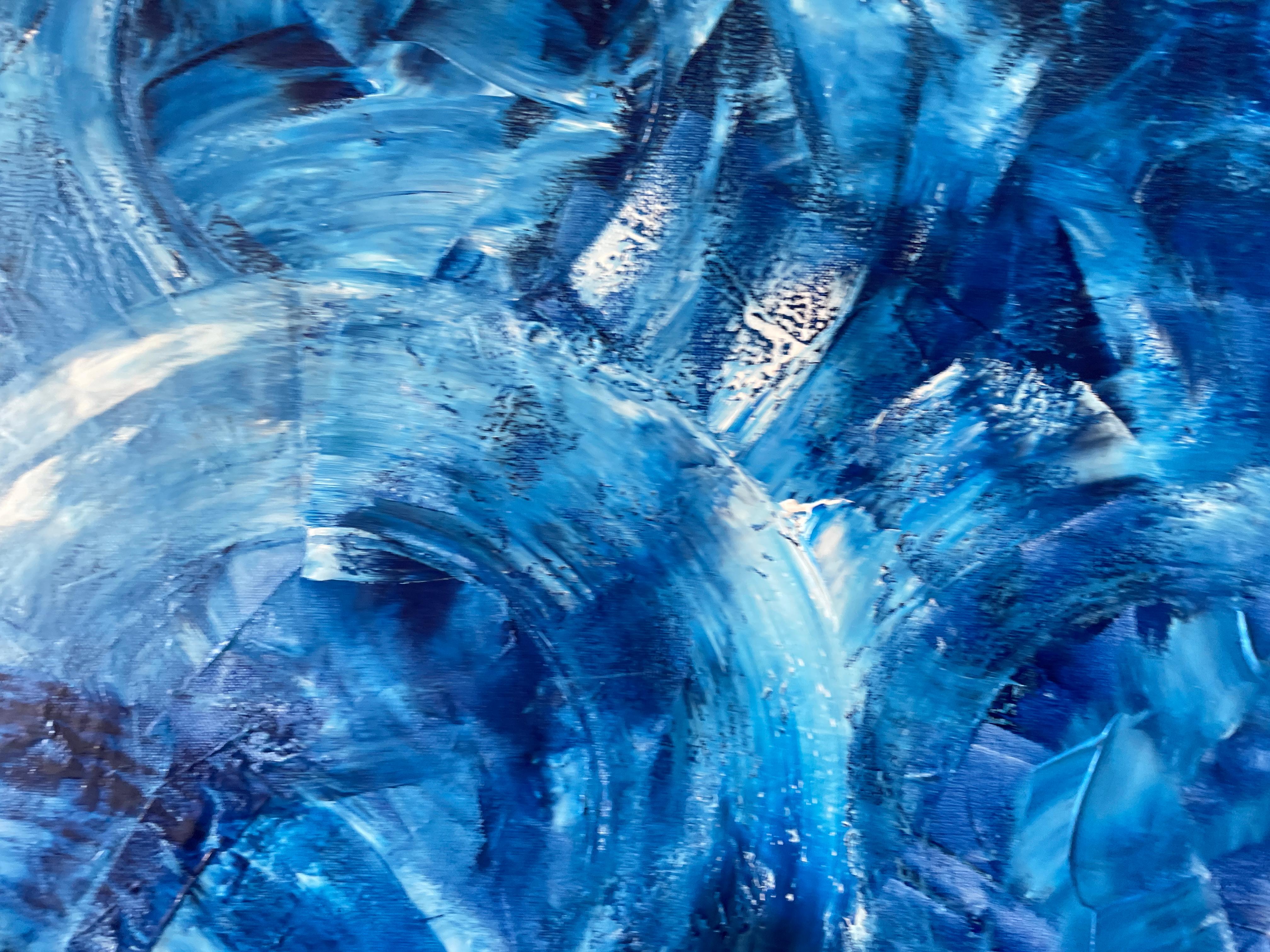 Cercle de paix bleu en vente 6