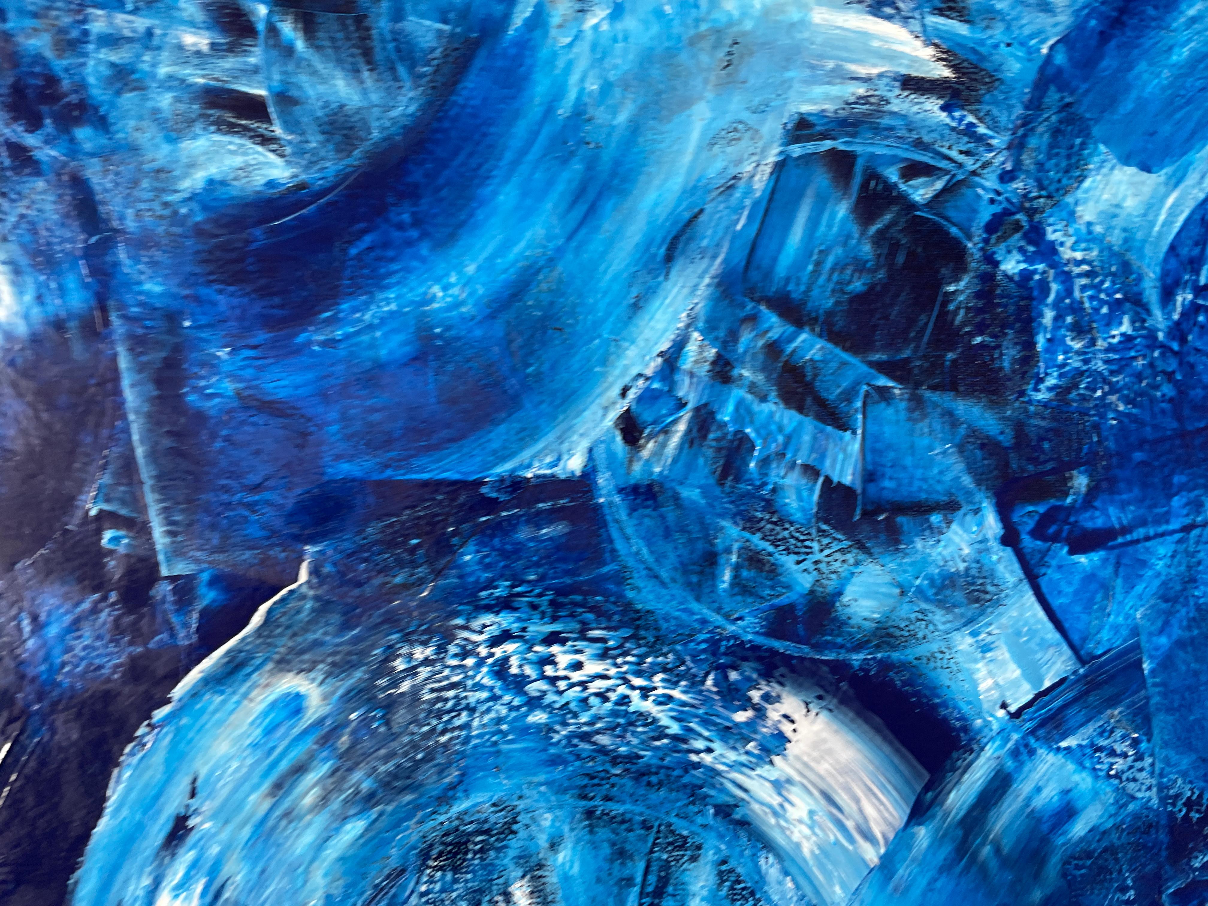 Cercle de paix bleu en vente 8