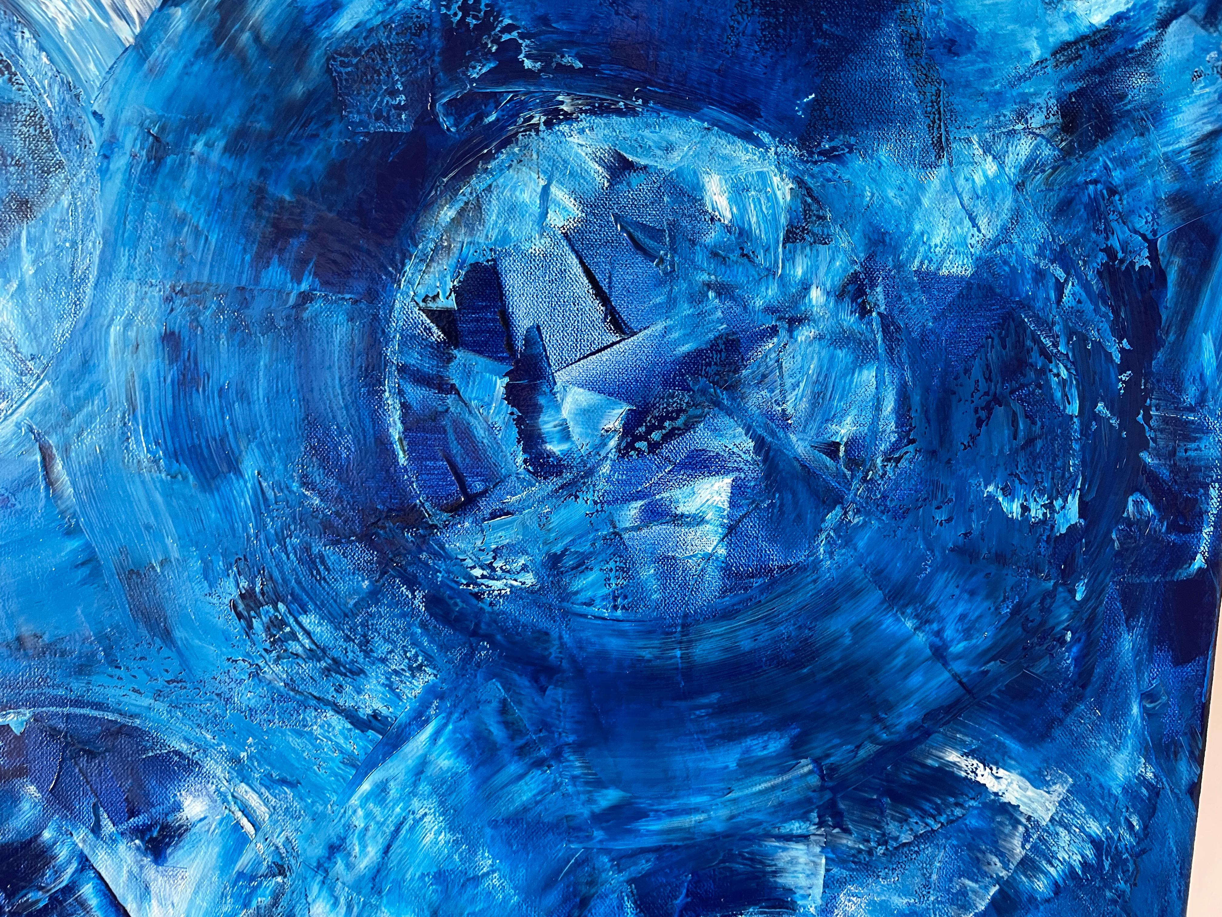 Cercle de paix bleu en vente 10