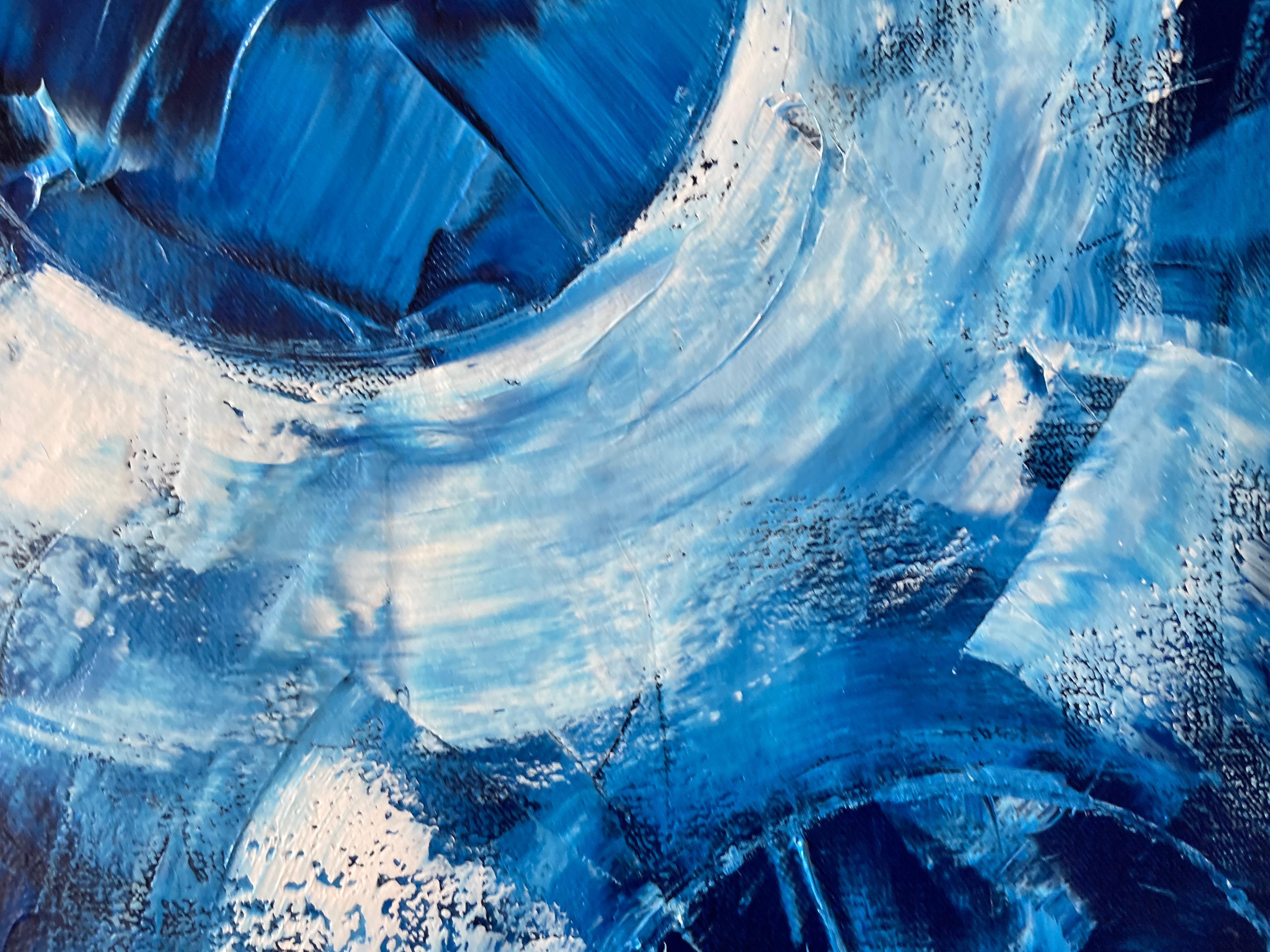 Cercle de paix bleu en vente 2