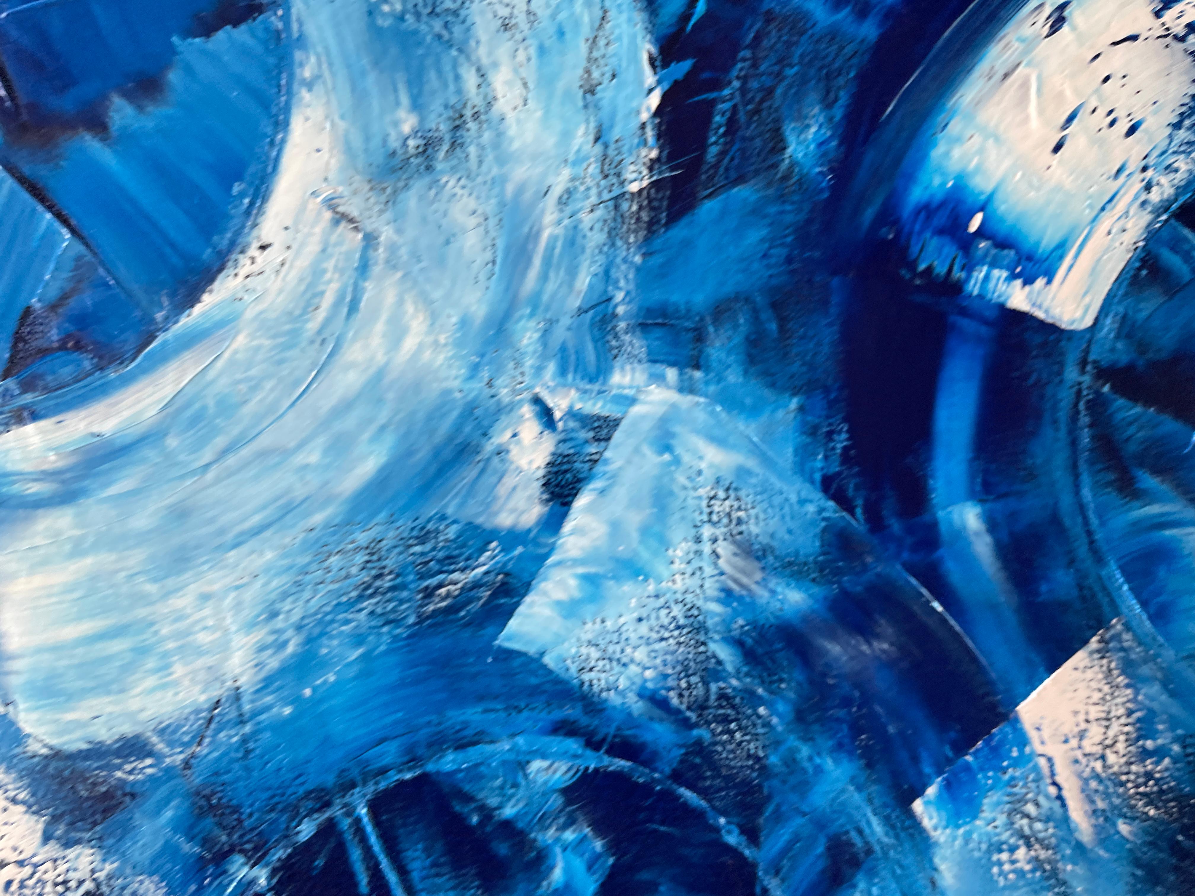 Cercle de paix bleu en vente 3