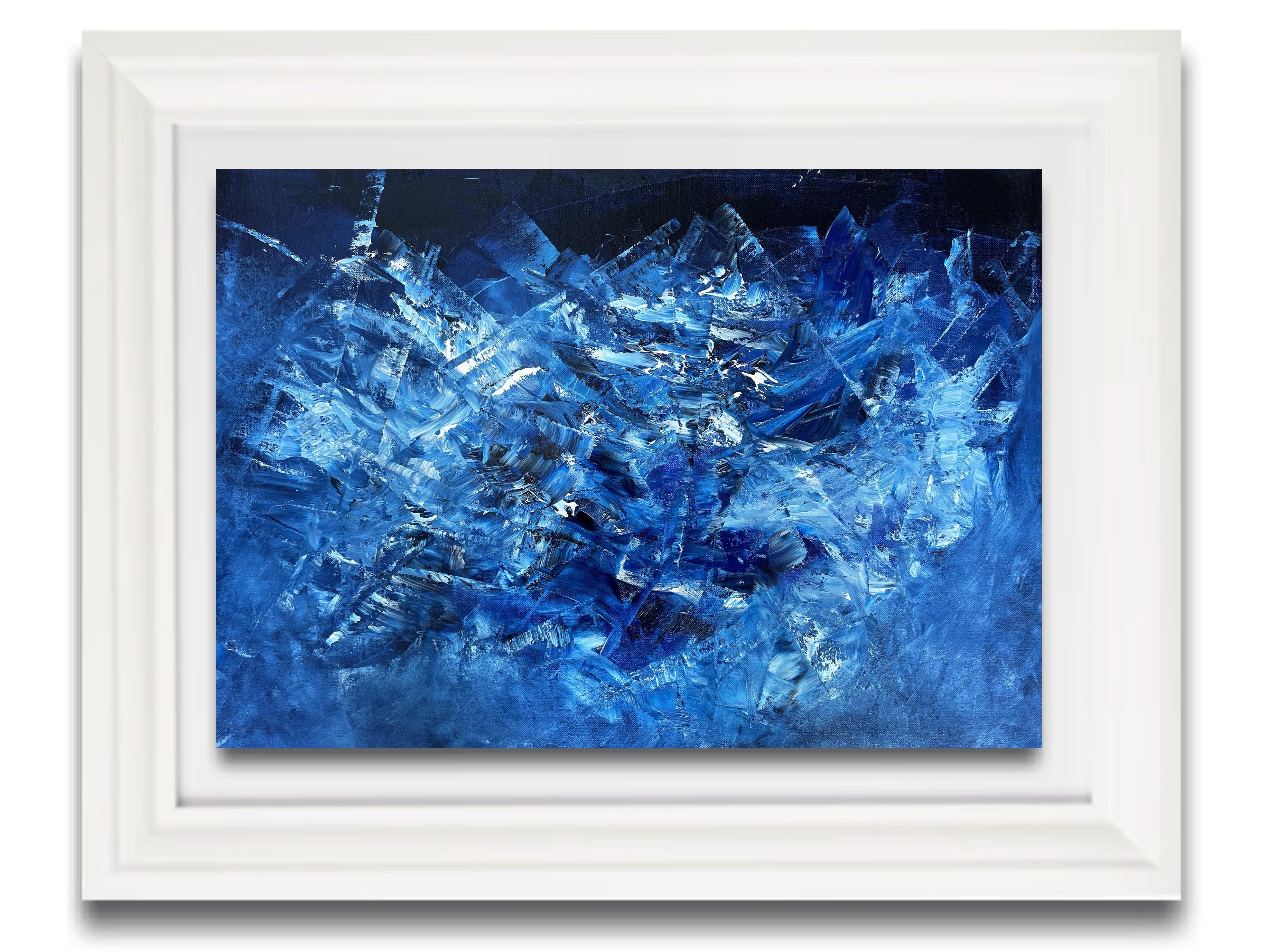 Juan Jose Garay Interior Painting - Blue Cosmic 01
