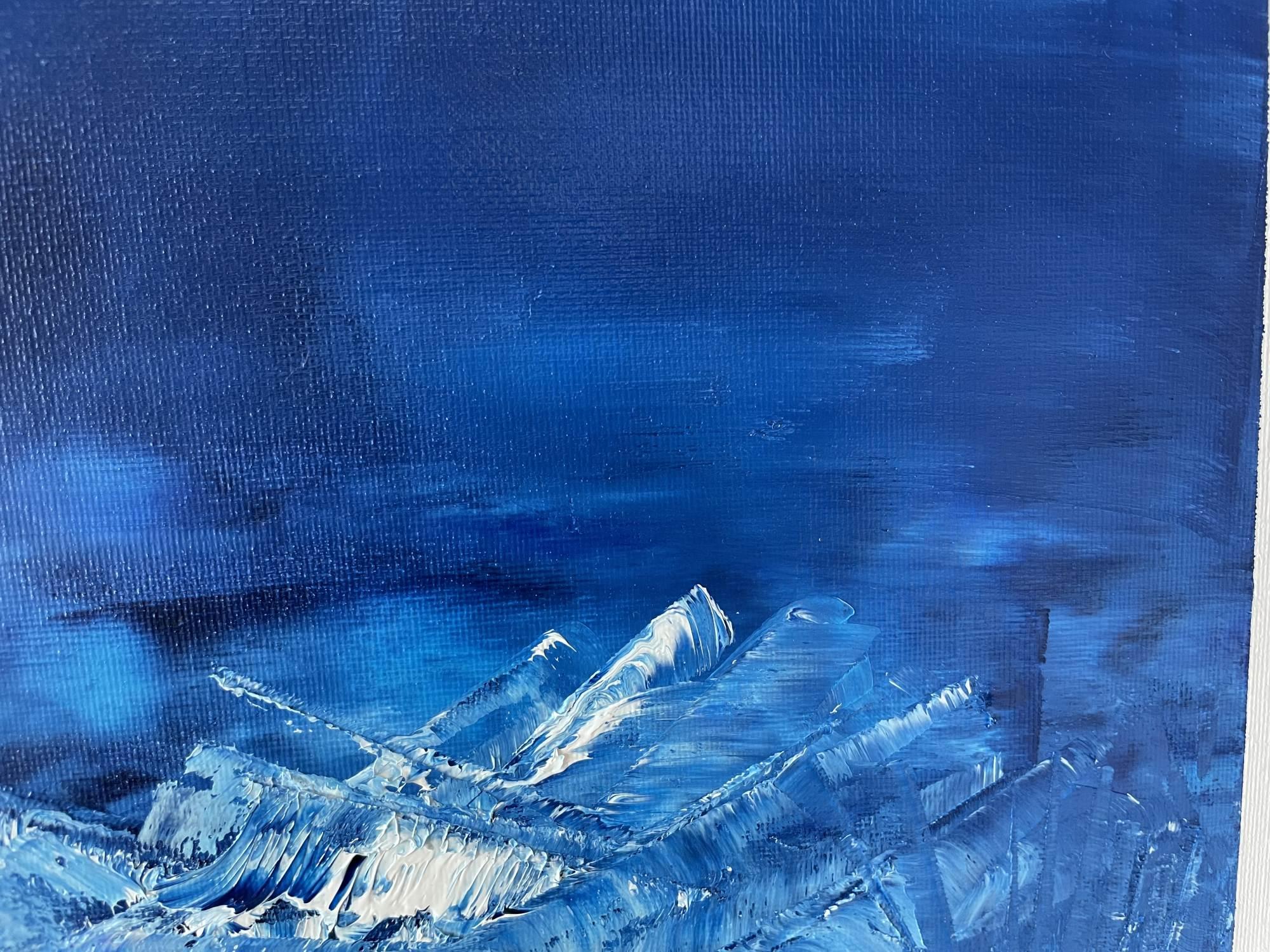 Blaue Traumlandschaft 01 im Angebot 4