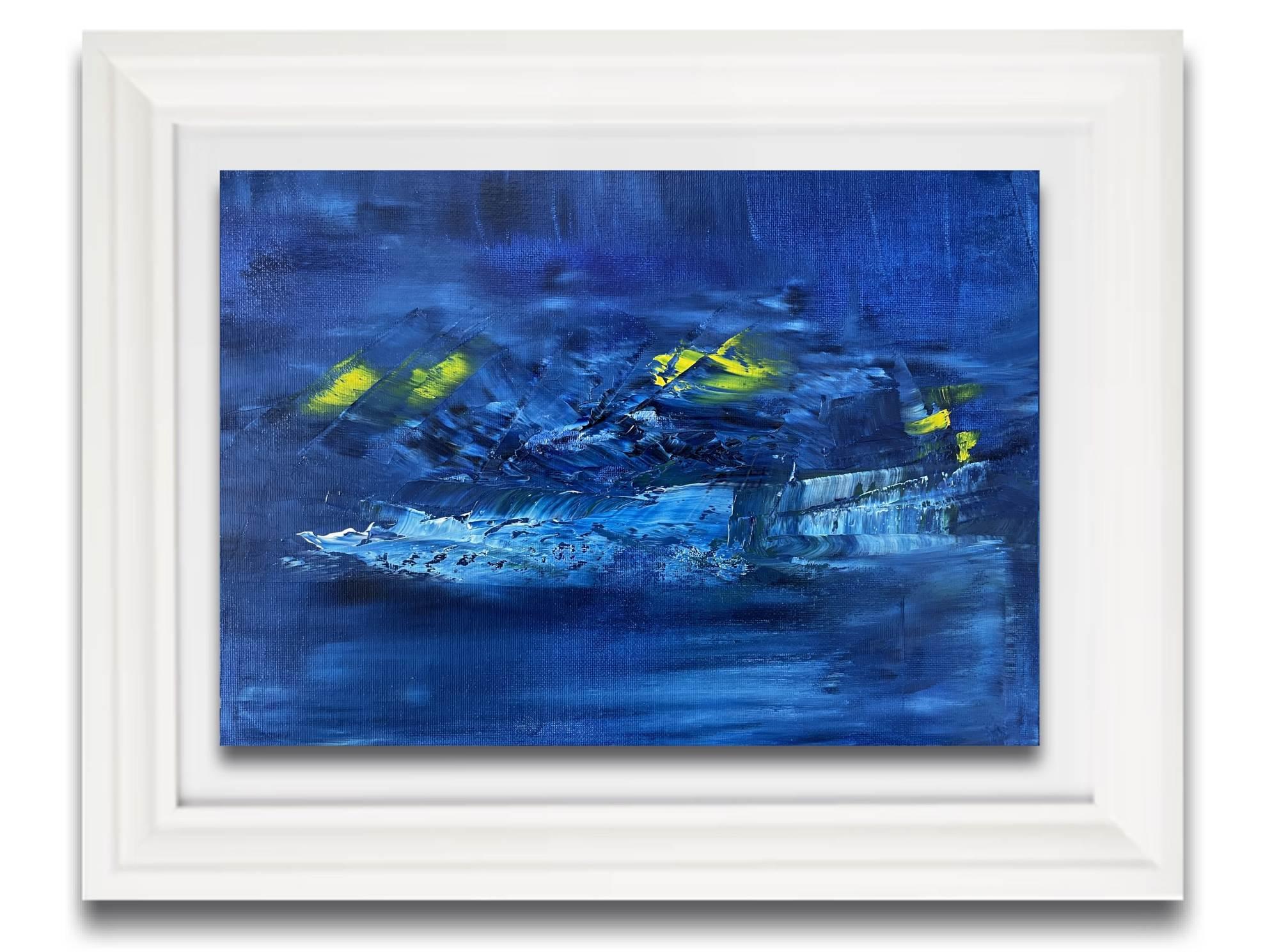 Juan Jose Garay Interior Painting – Blaue Traumlandschaft 10