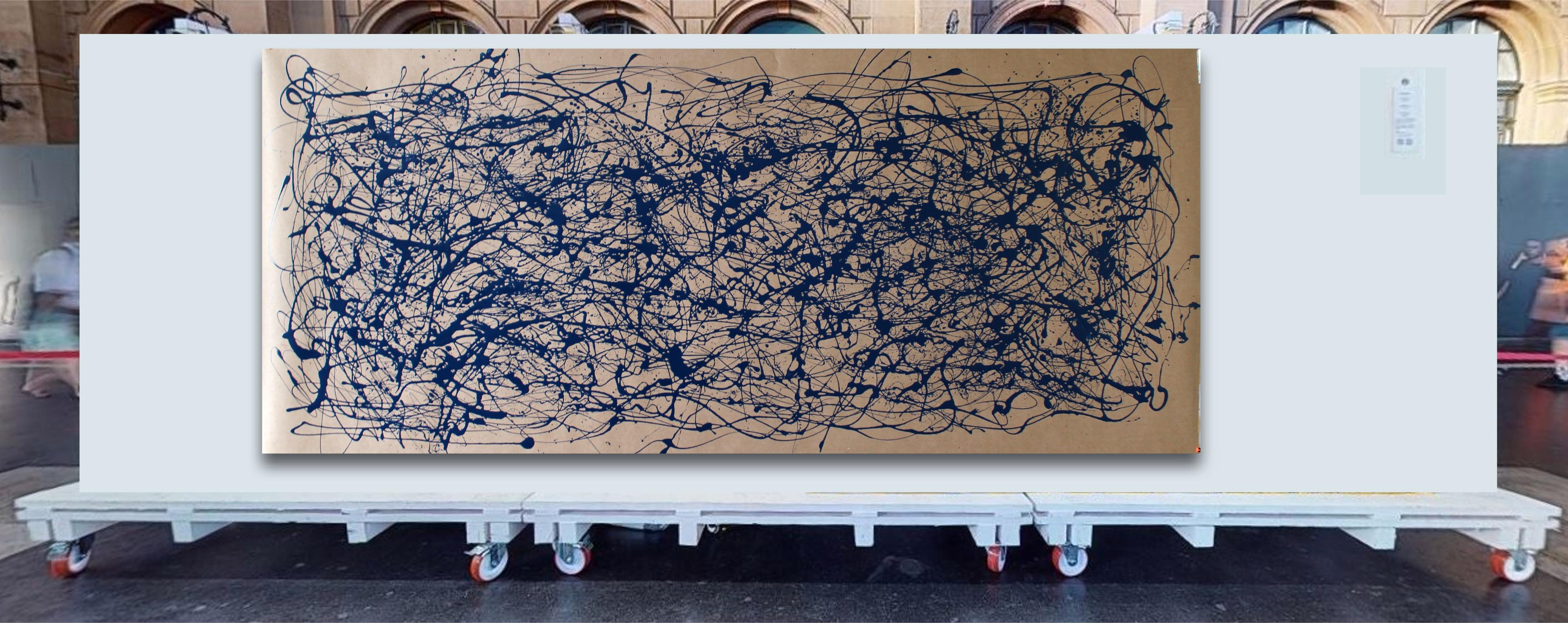 Energia blu - Painting di Juan Jose Garay
