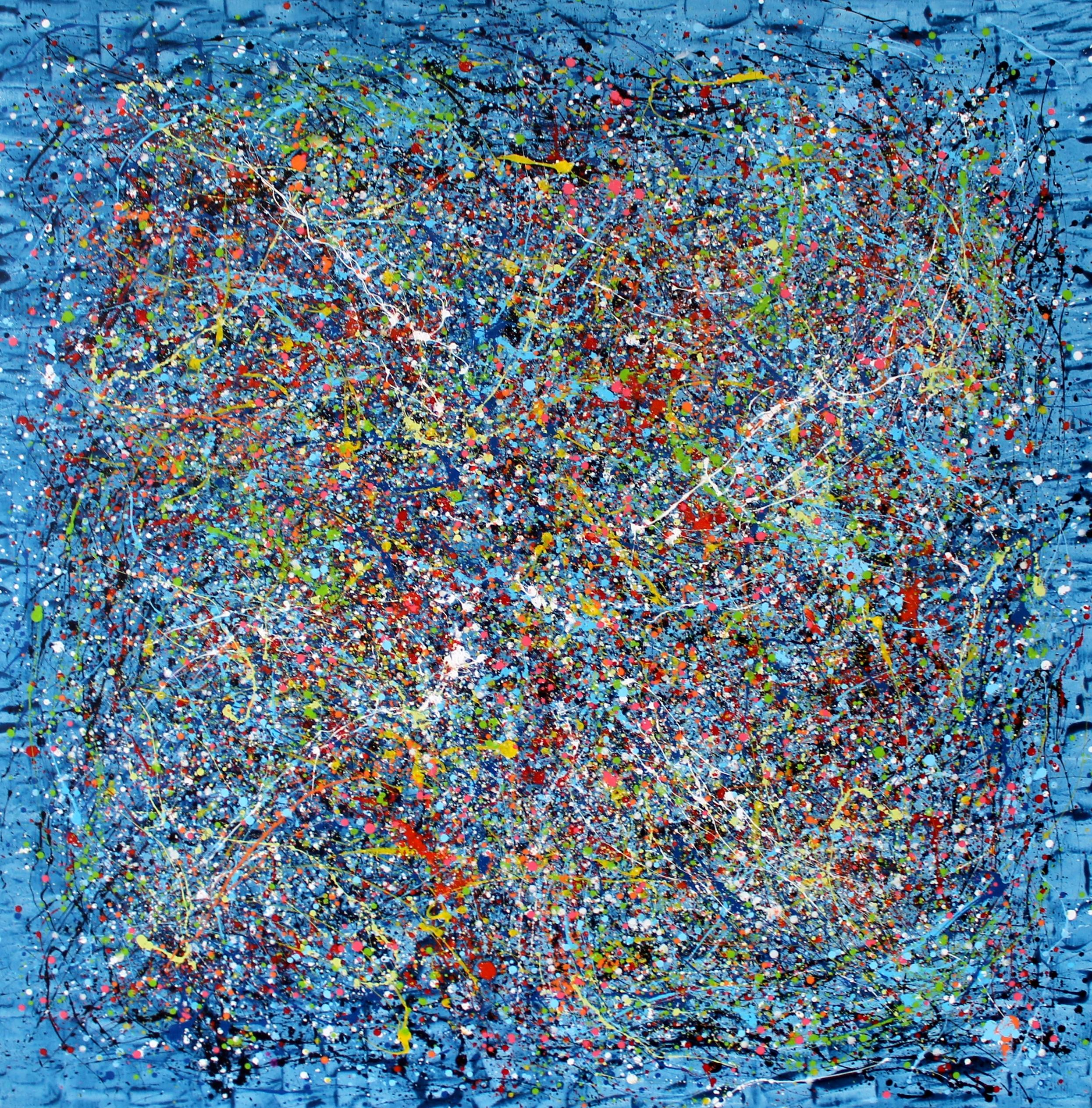 Juan Jose Garay Interior Painting – Blaue Zukunft