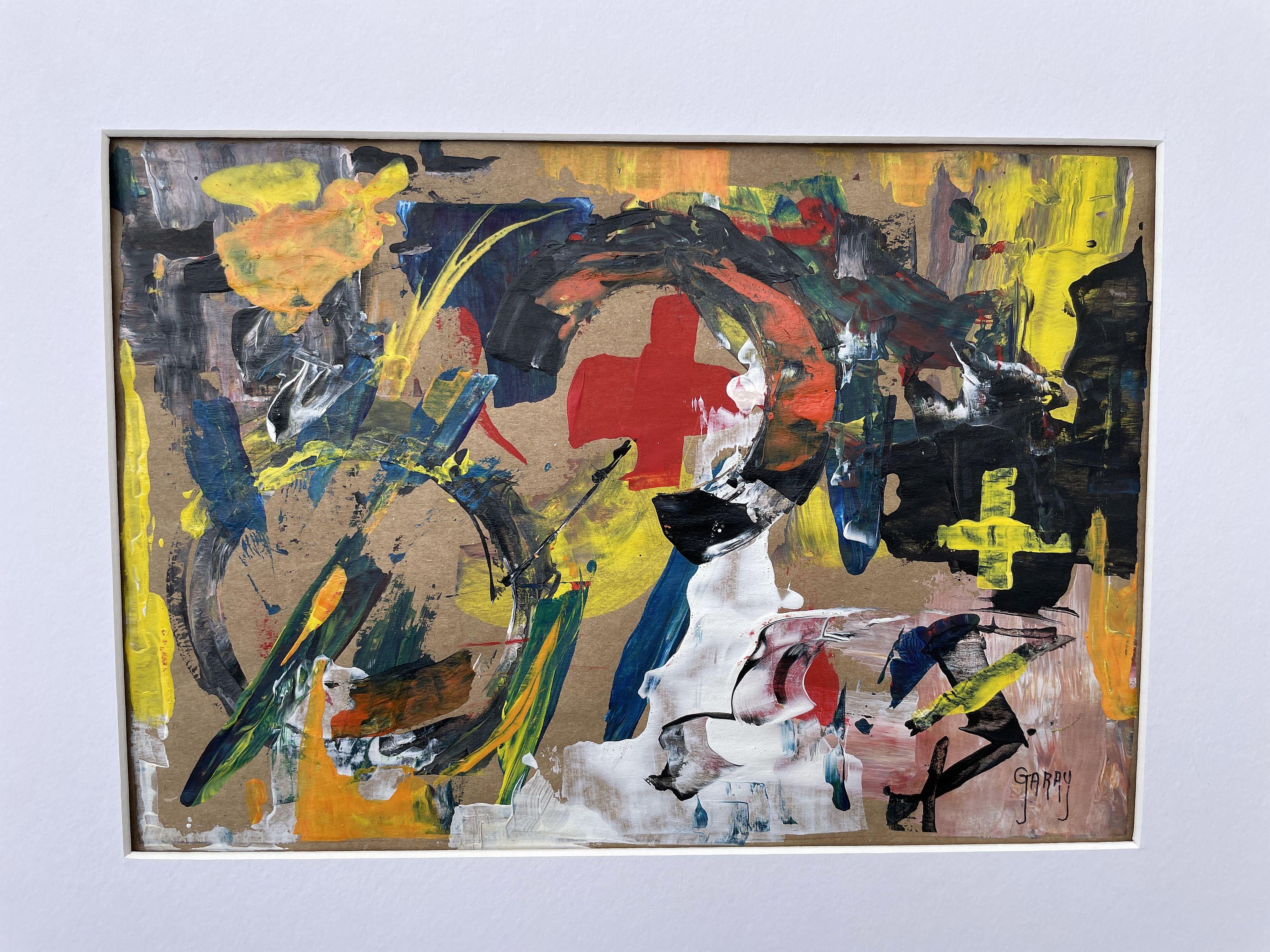 Papier brun 02 - Painting de Juan Jose Garay