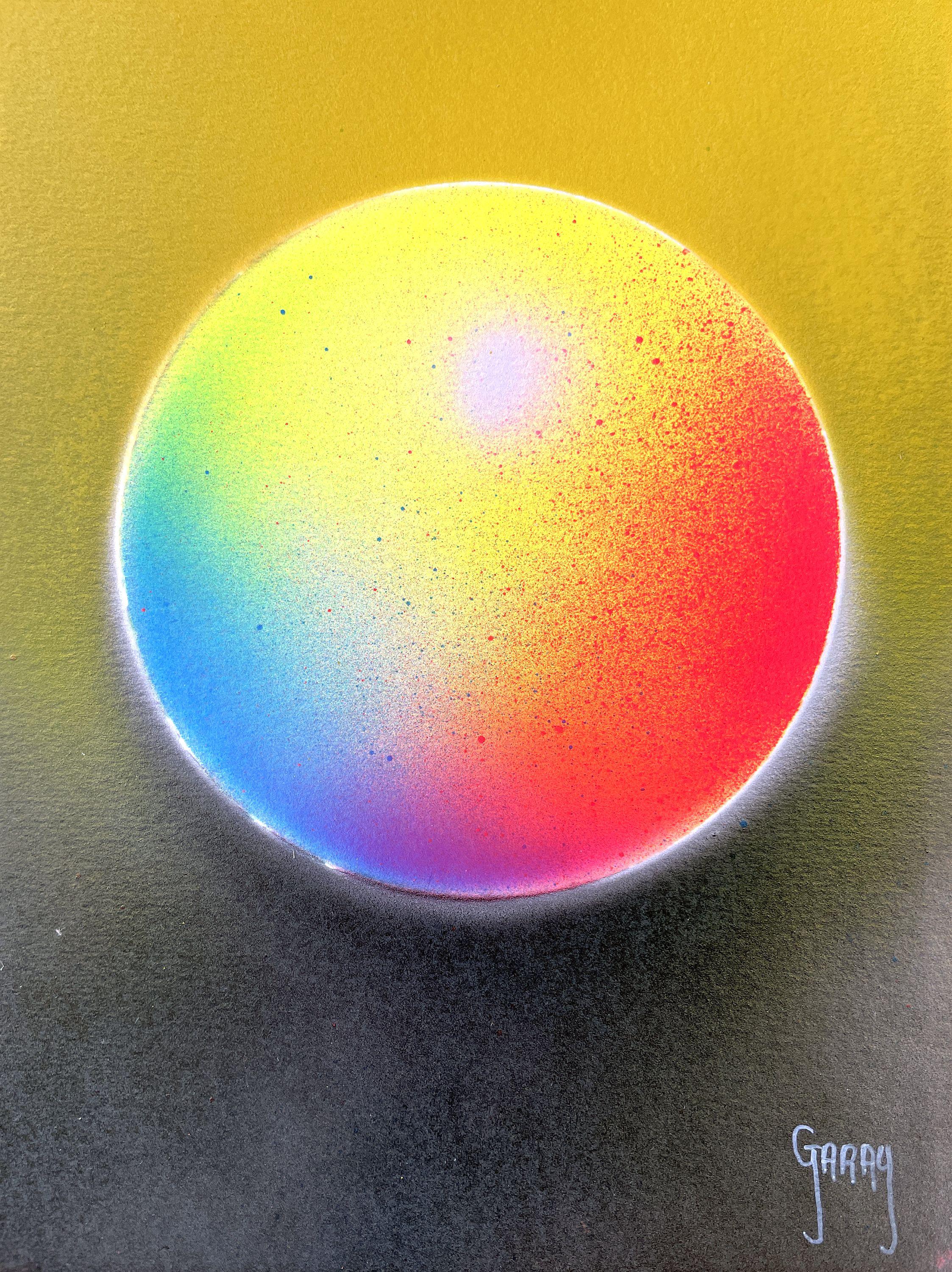 Juan Jose Garay Abstract Painting – Kreis 05