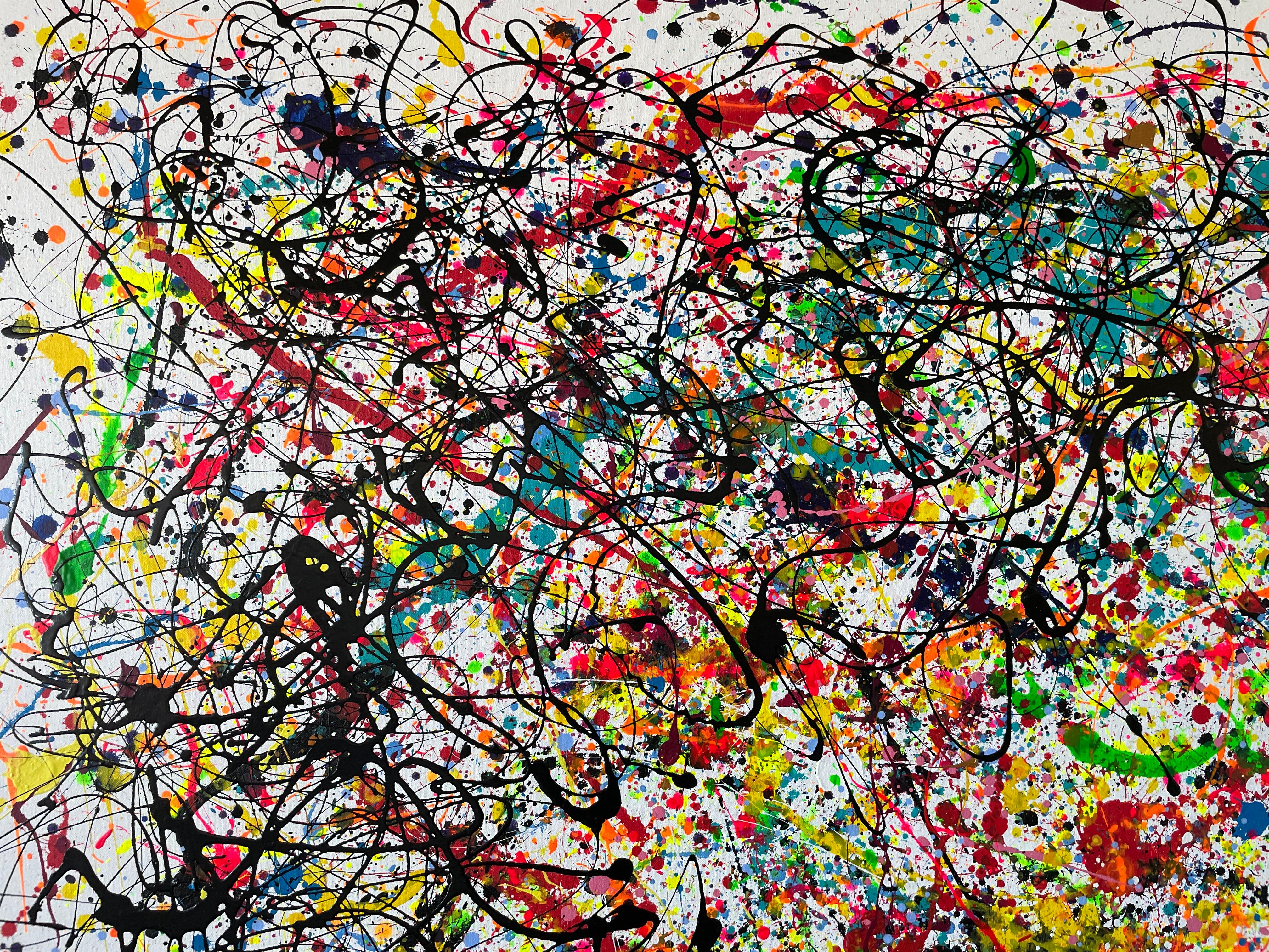 Cosmic Explosion in Black For Sale 7