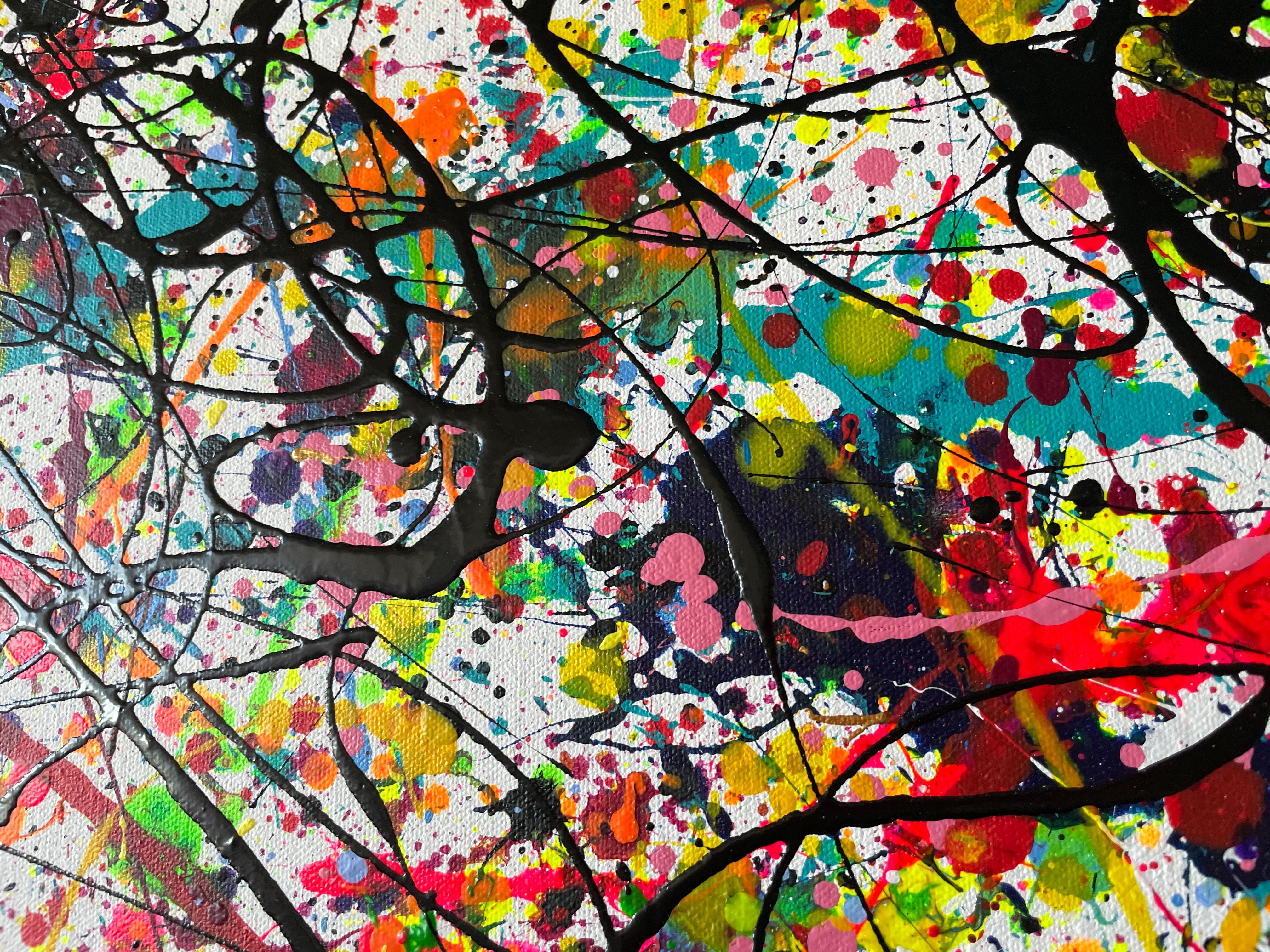 Cosmic Explosion in Black For Sale 8