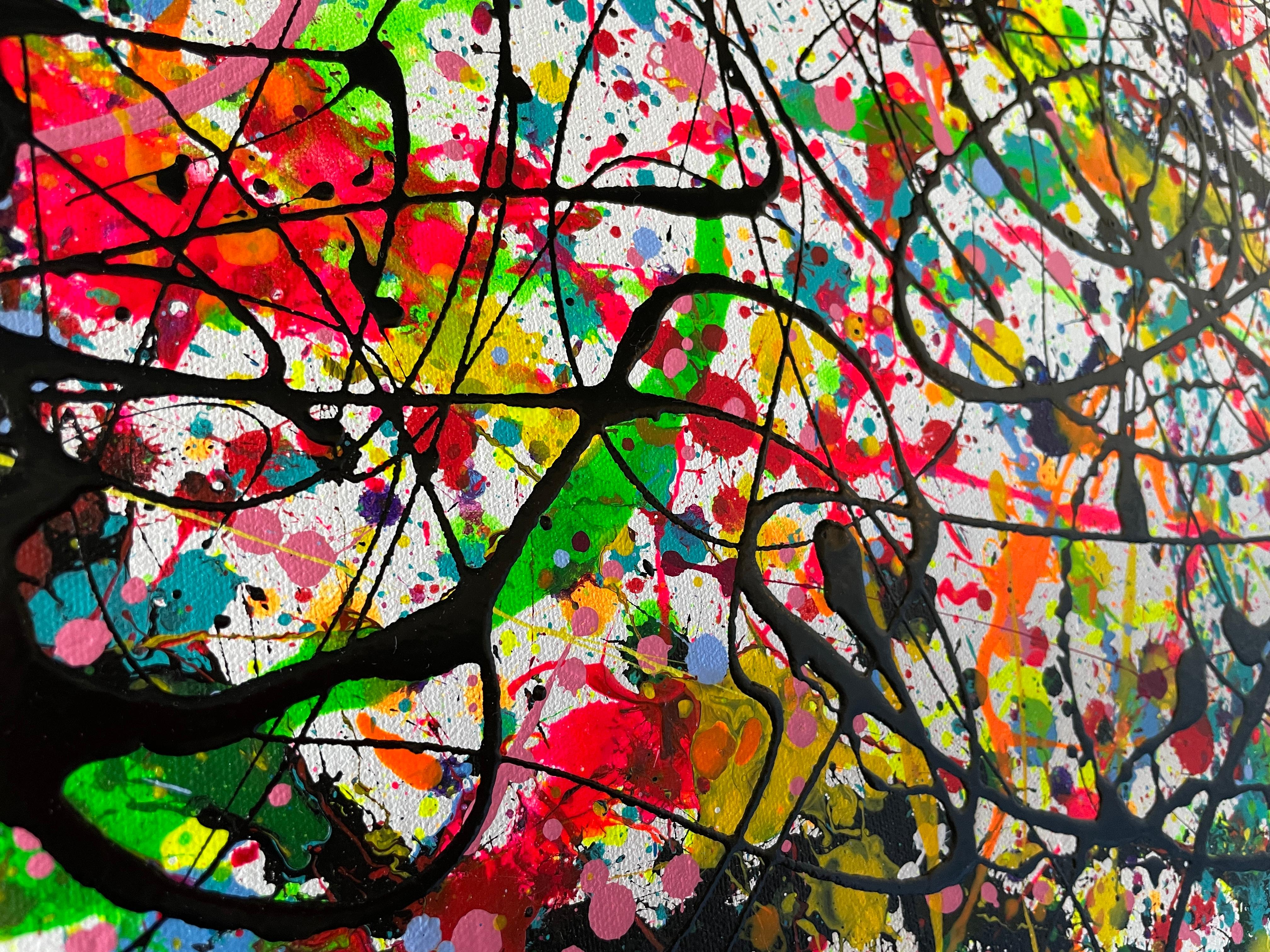 Cosmic Explosion in Black For Sale 9