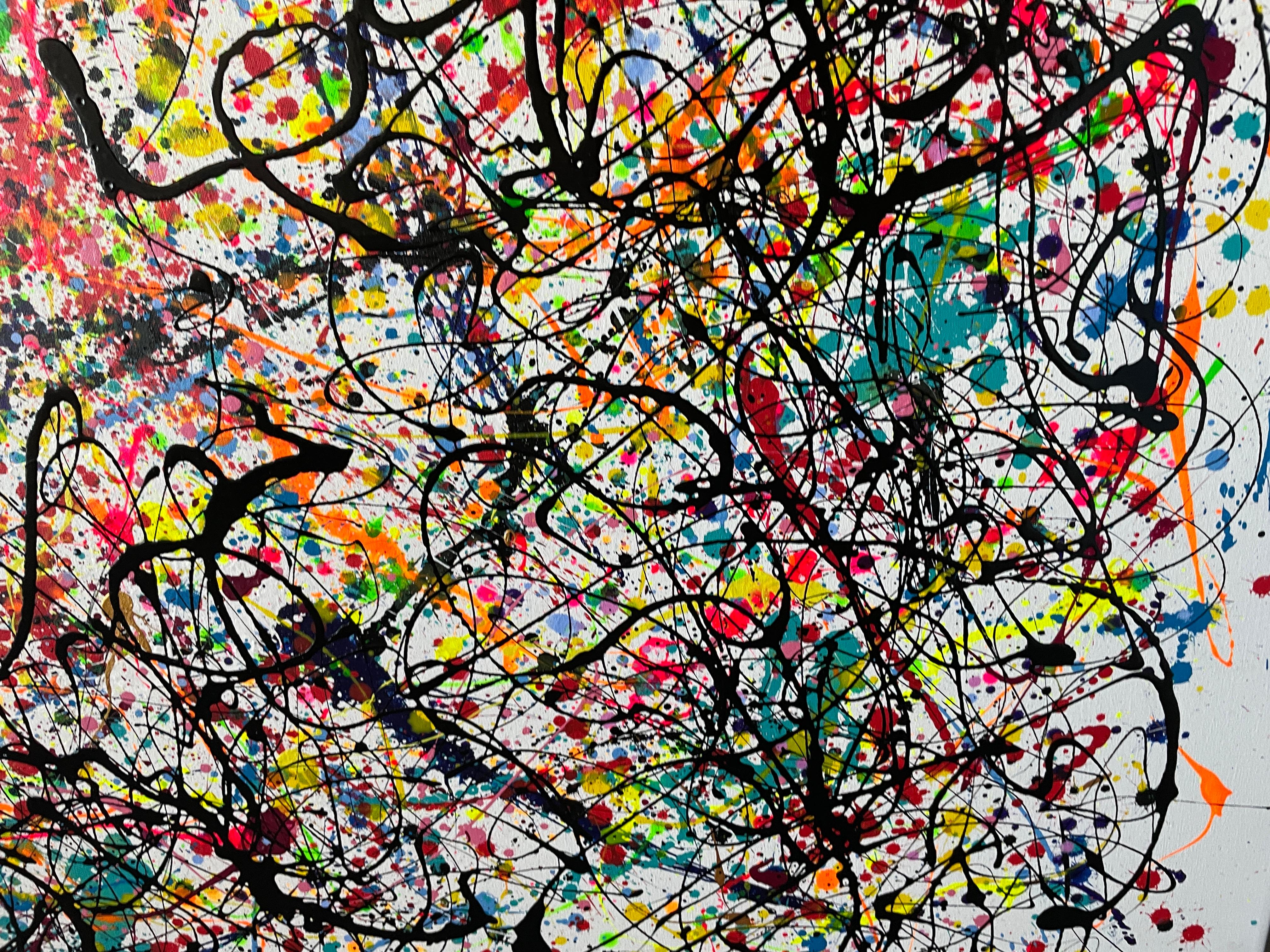 Cosmic Explosion in Black For Sale 4