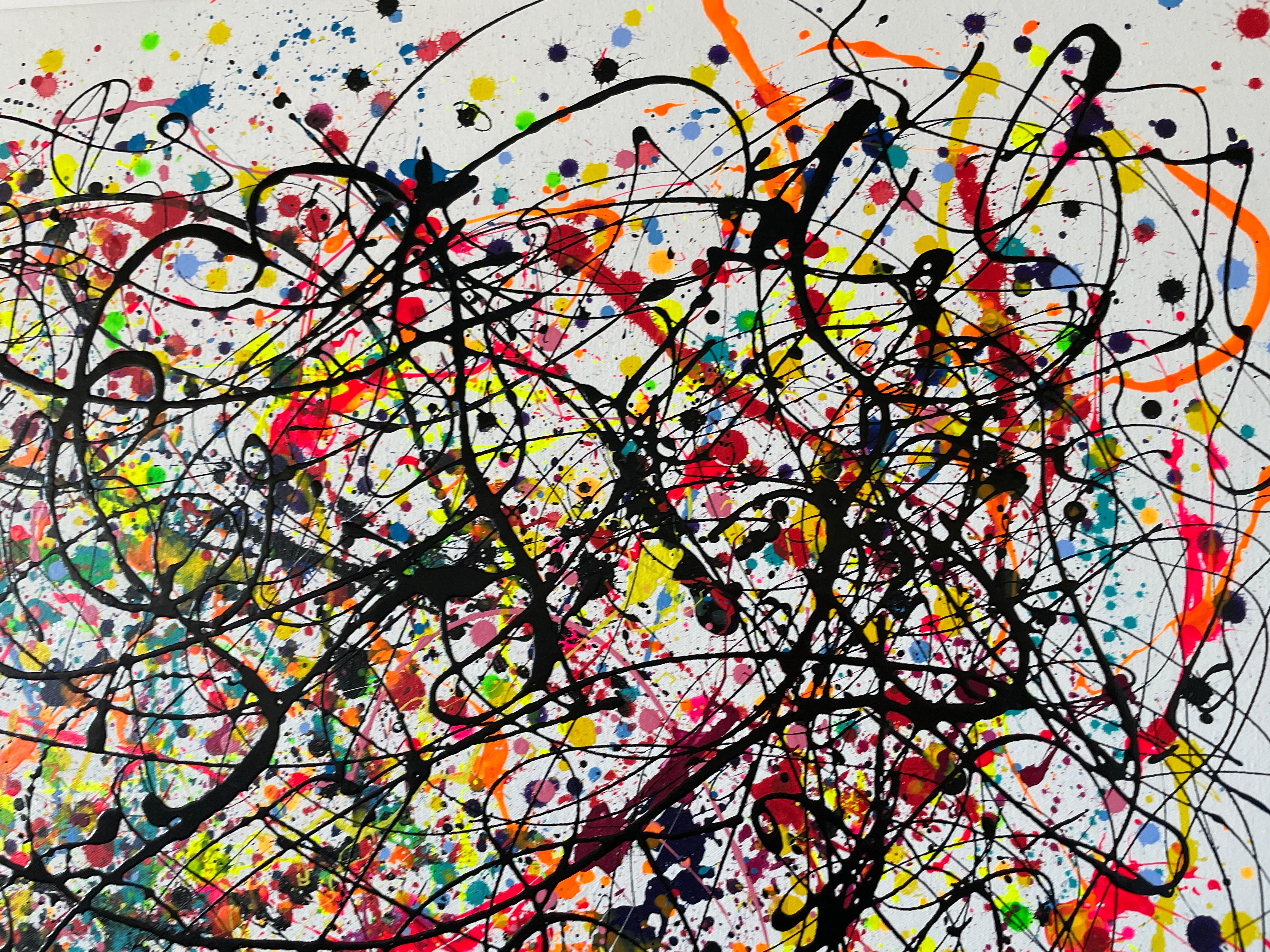 Cosmic Explosion in Black For Sale 5