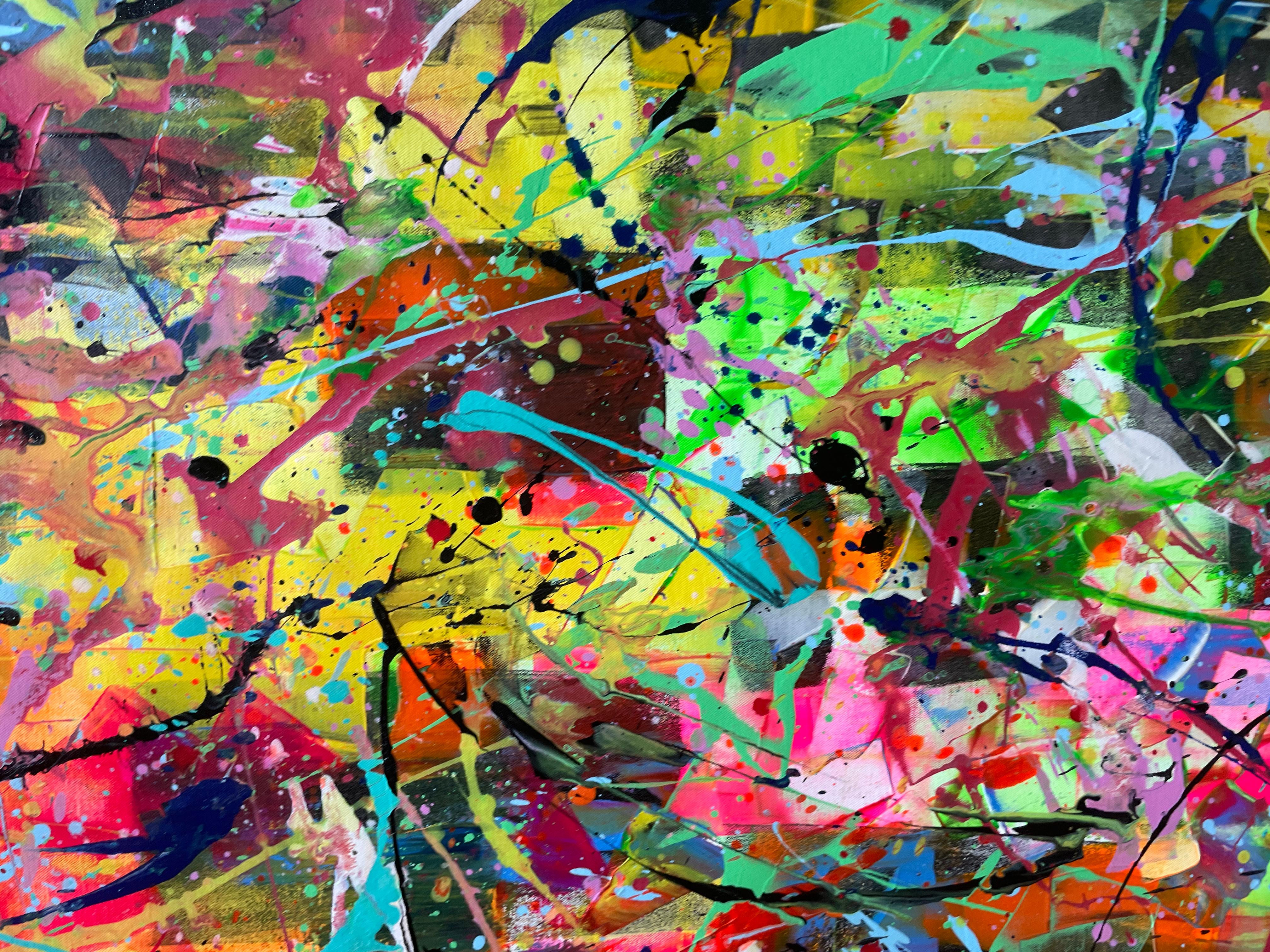Diptych-Columinescence in Chromatic Fusion For Sale 6