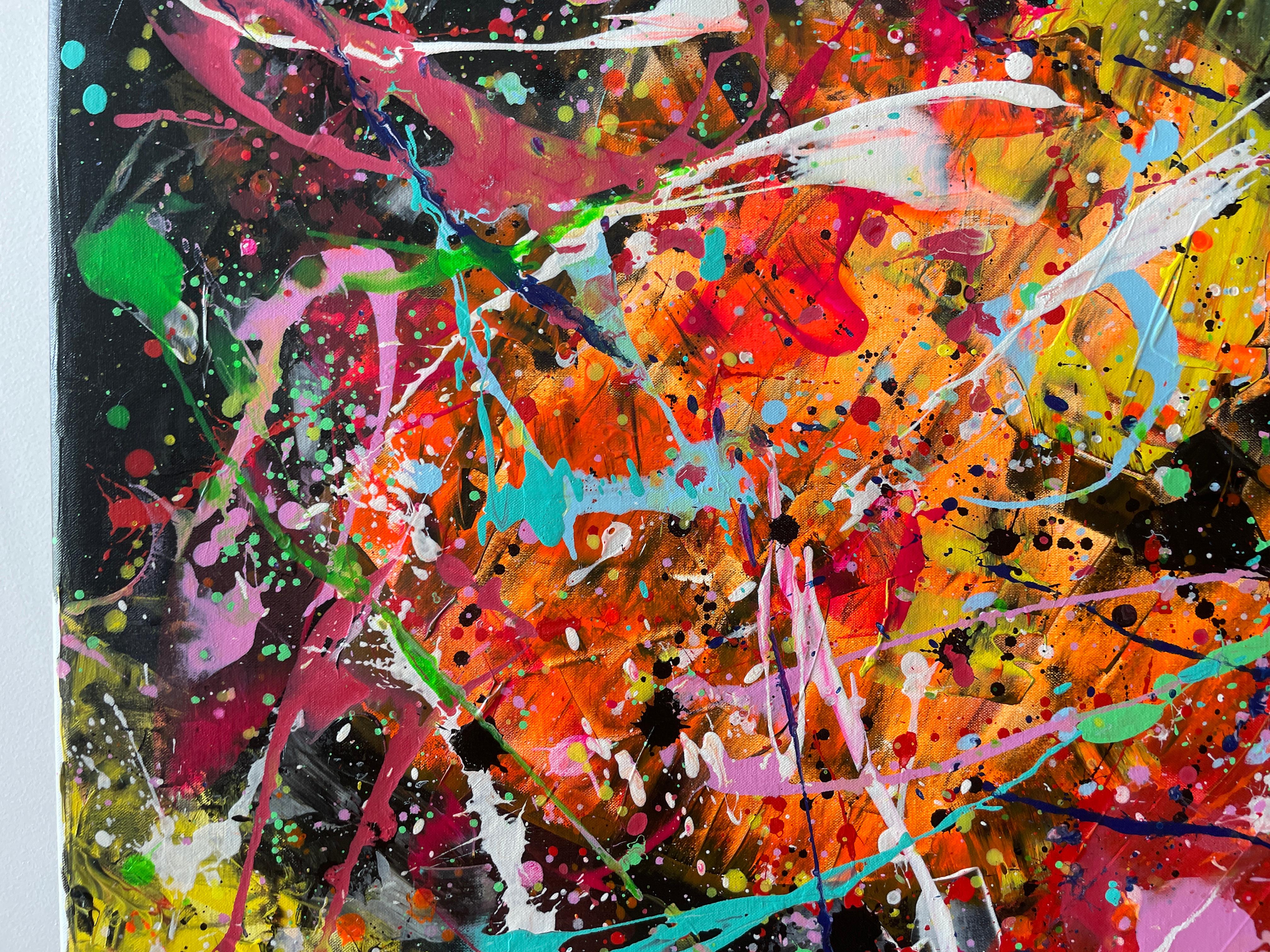 Diptych-Columinescence in Chromatic Fusion For Sale 8