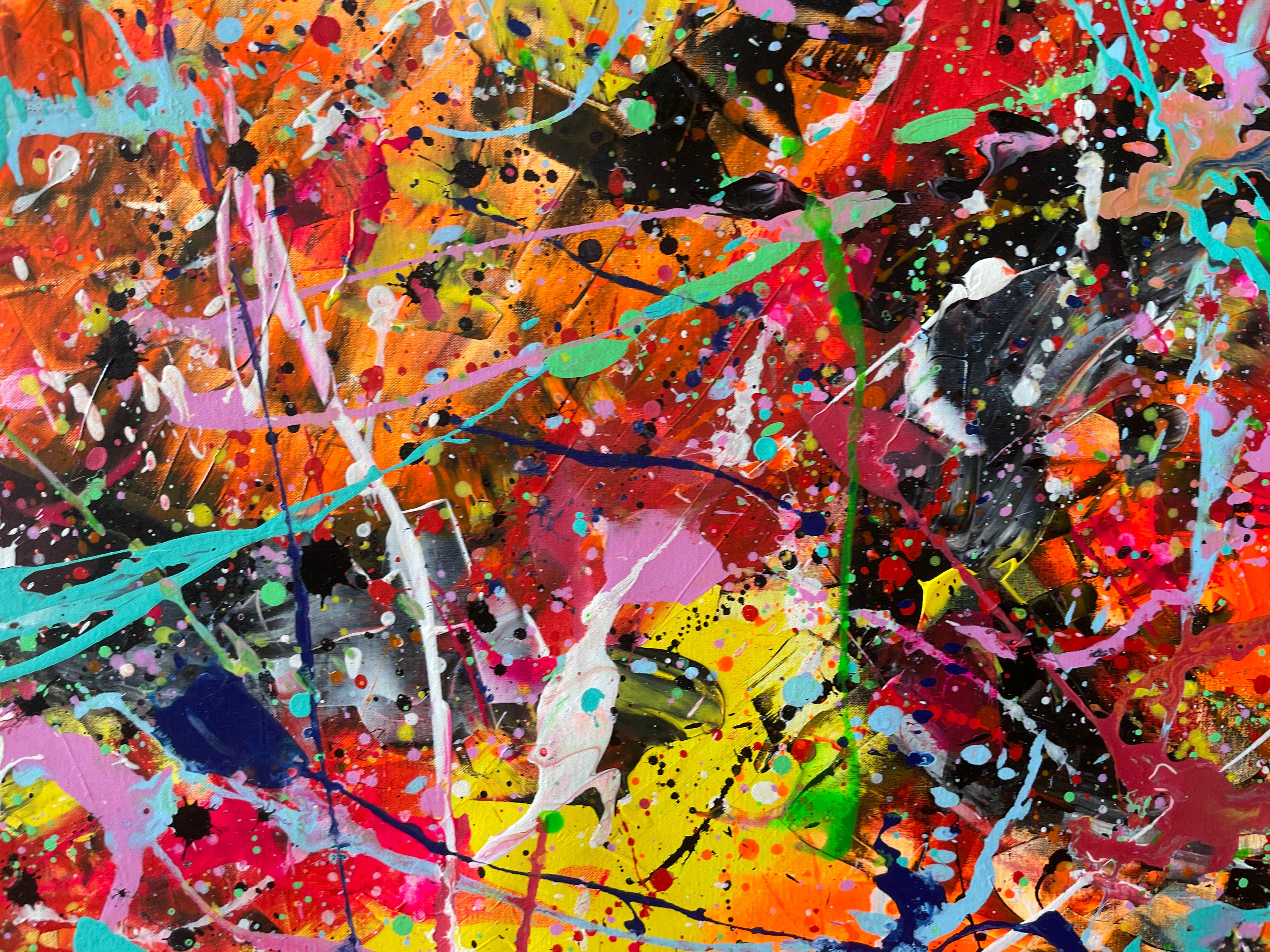 Diptych-Columinescence in Chromatic Fusion For Sale 9
