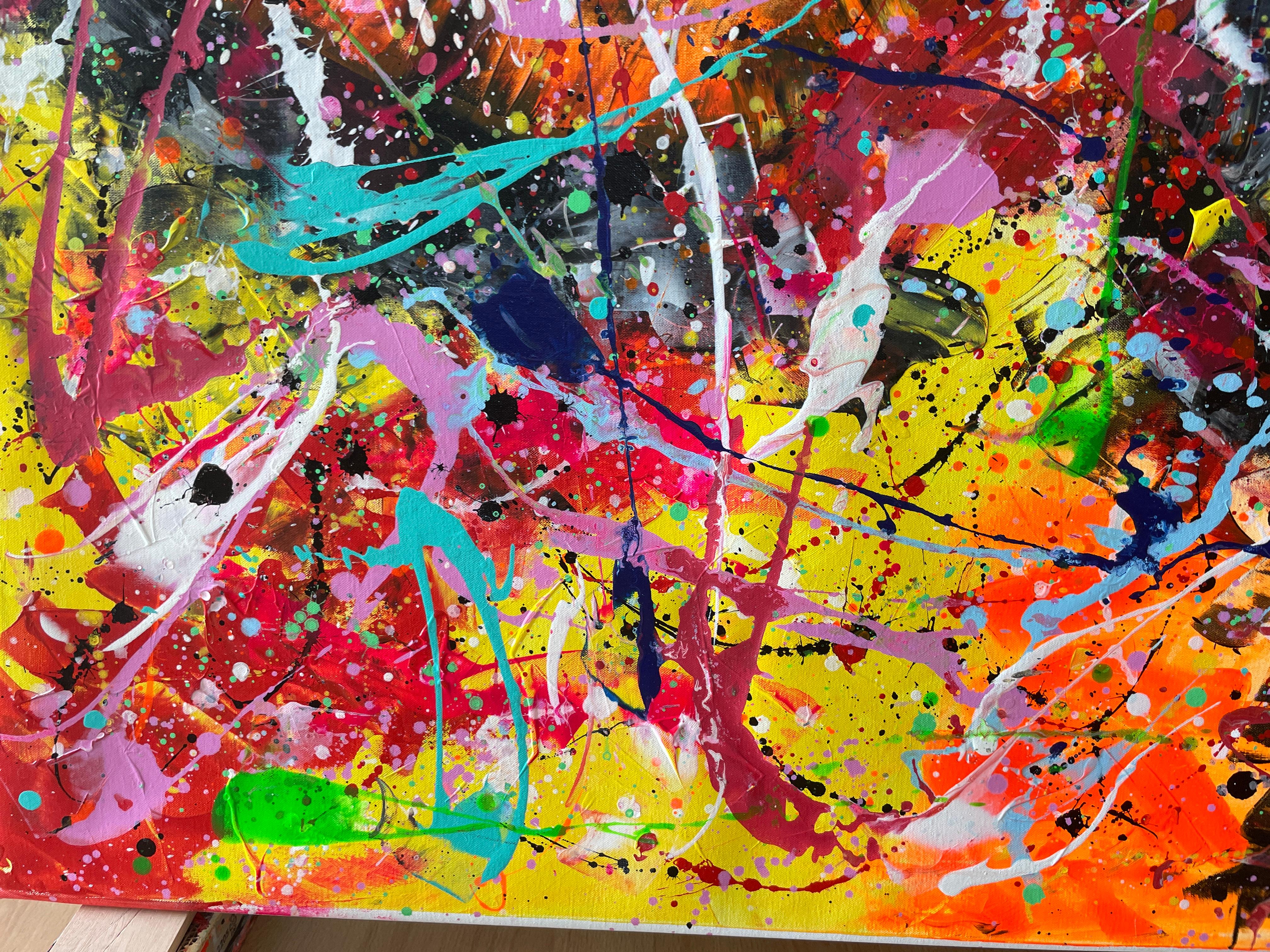 Diptych-Columinescence in Chromatic Fusion For Sale 11