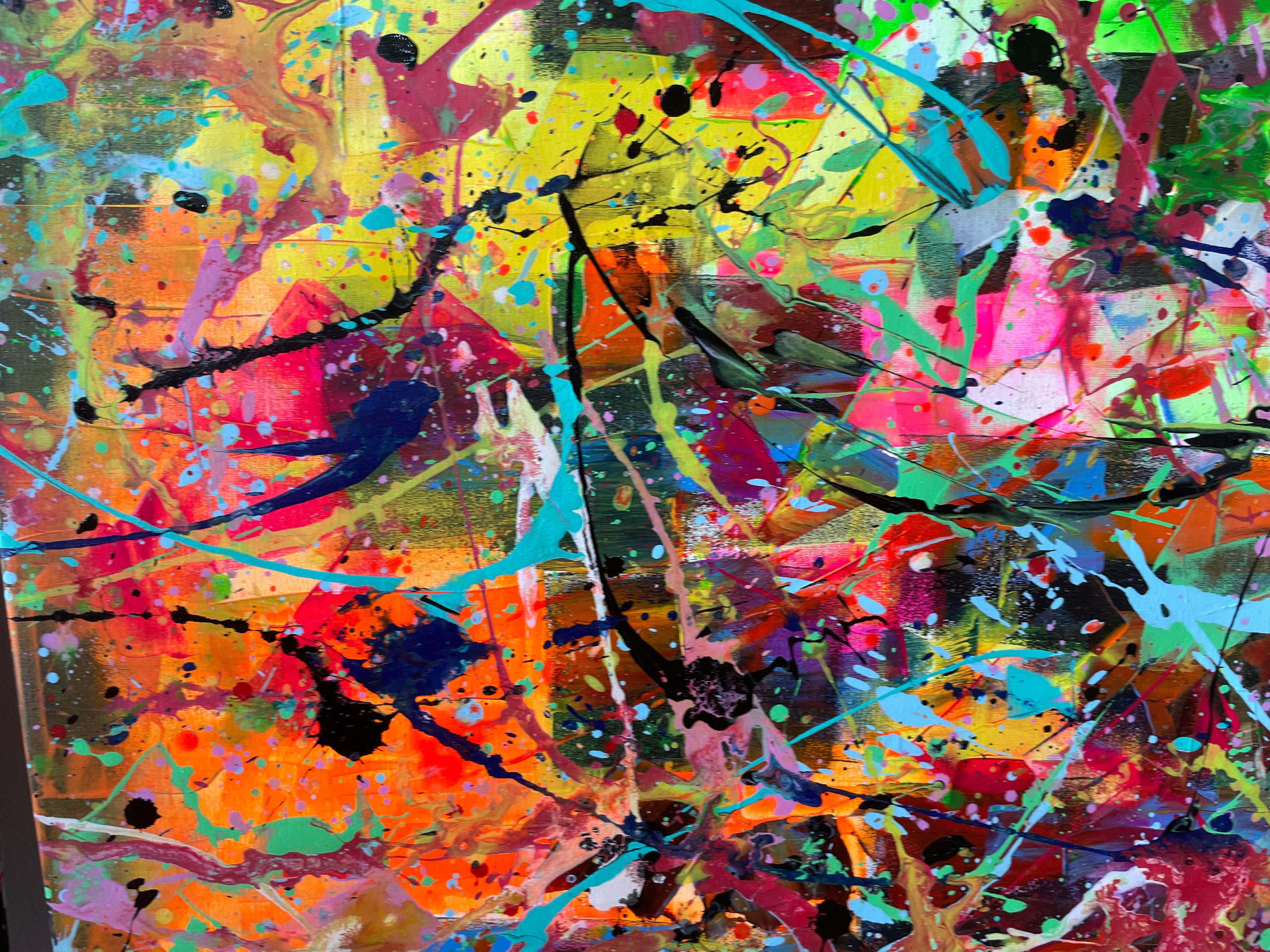 Diptych-Columinescence in Chromatic Fusion For Sale 12