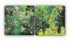Diptych-Emerald Ethereal