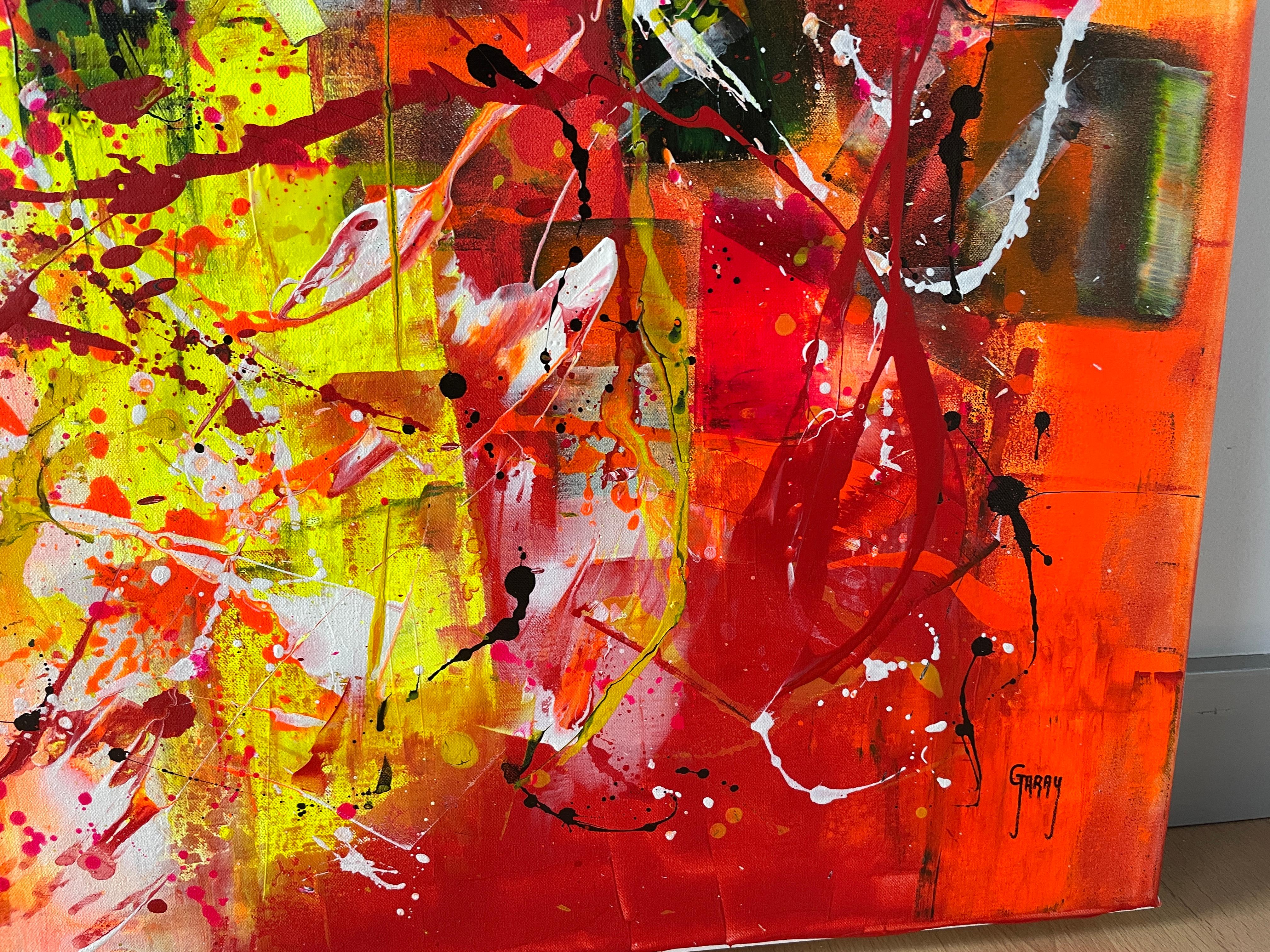 Diptych-Fire in the Dark For Sale 5