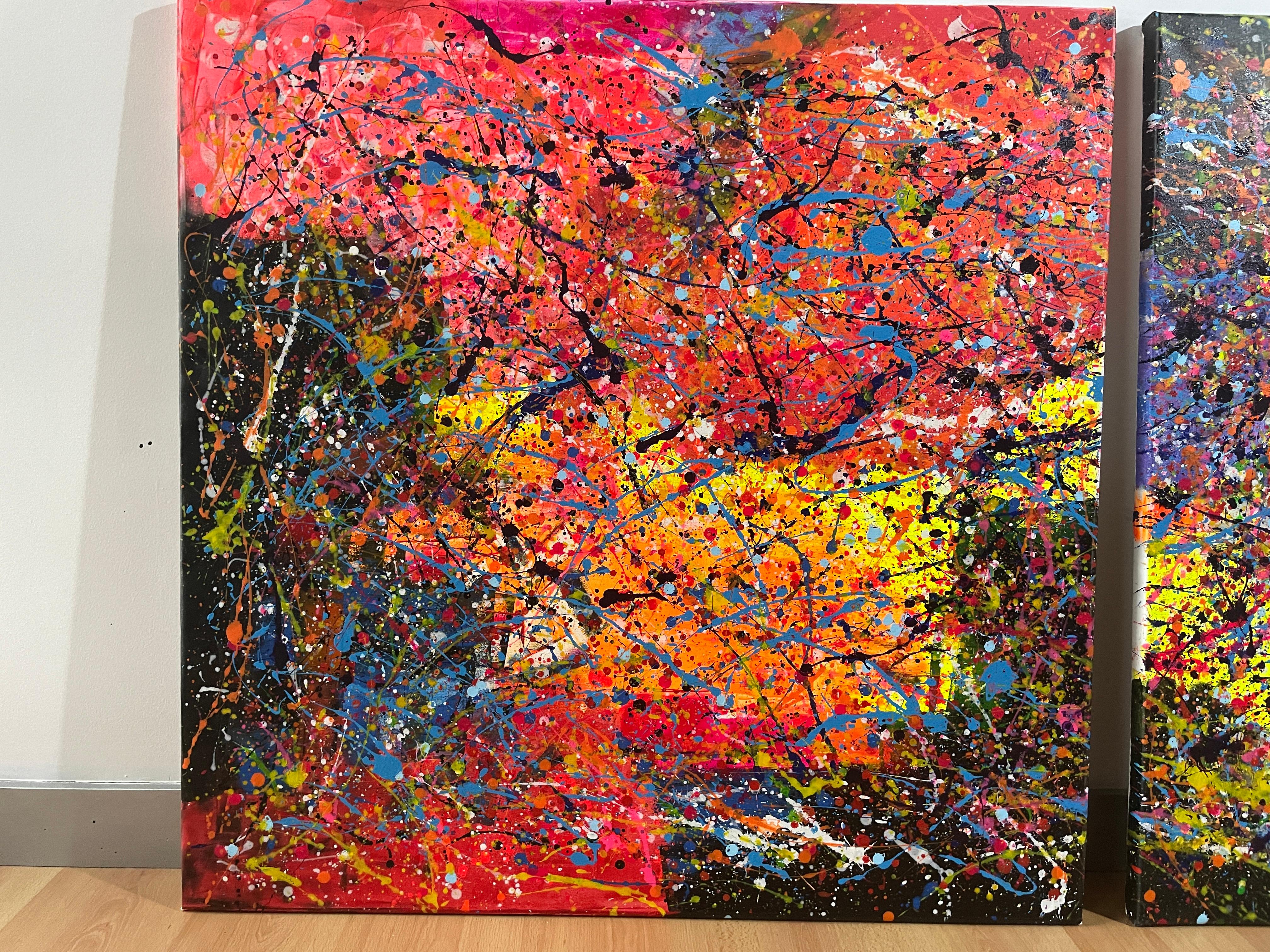 Diptych-Fury of the Dusk For Sale 14